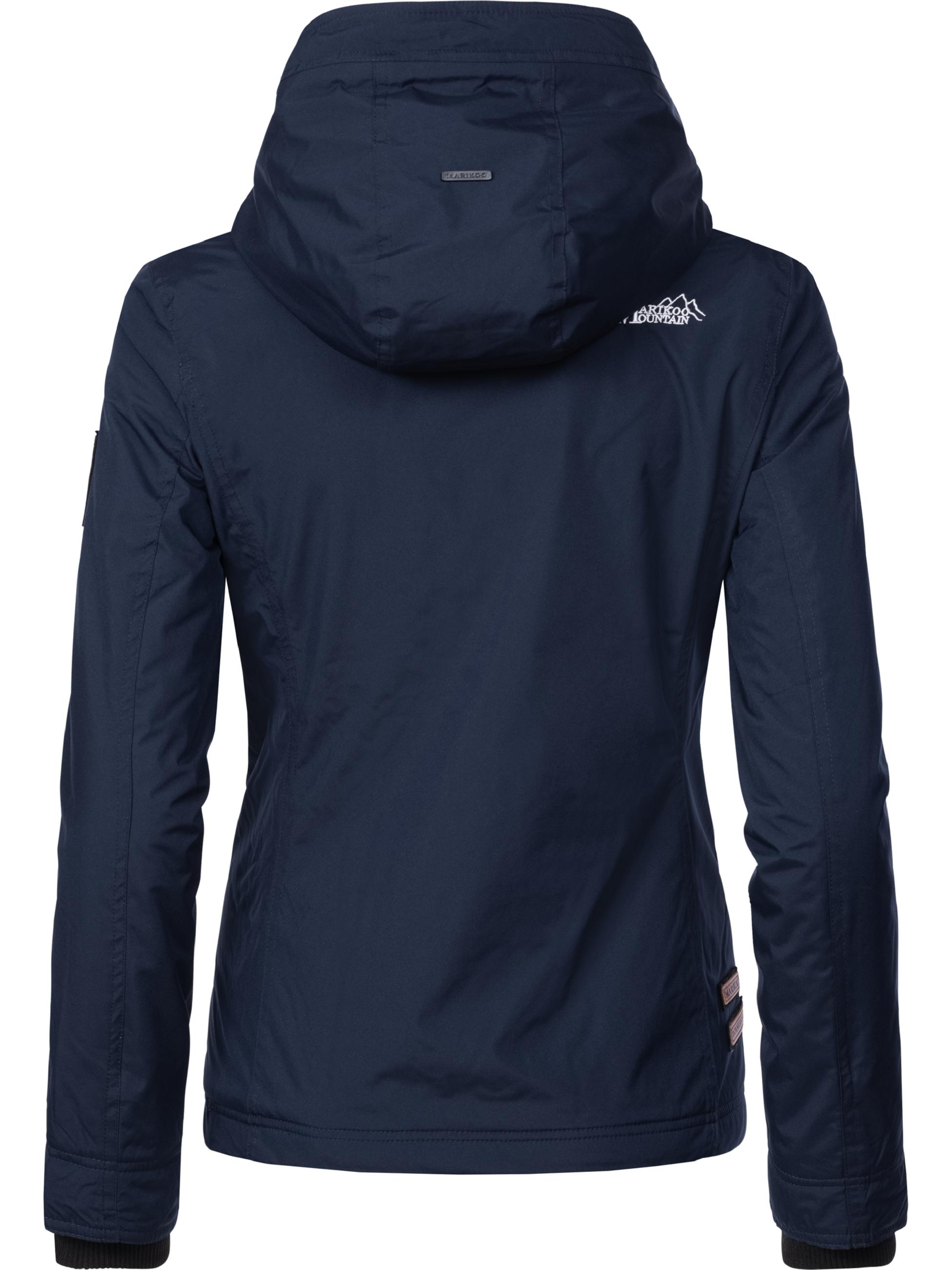 Leichte Übergangsjacke mit Kapuze "Erdbeere" Navy