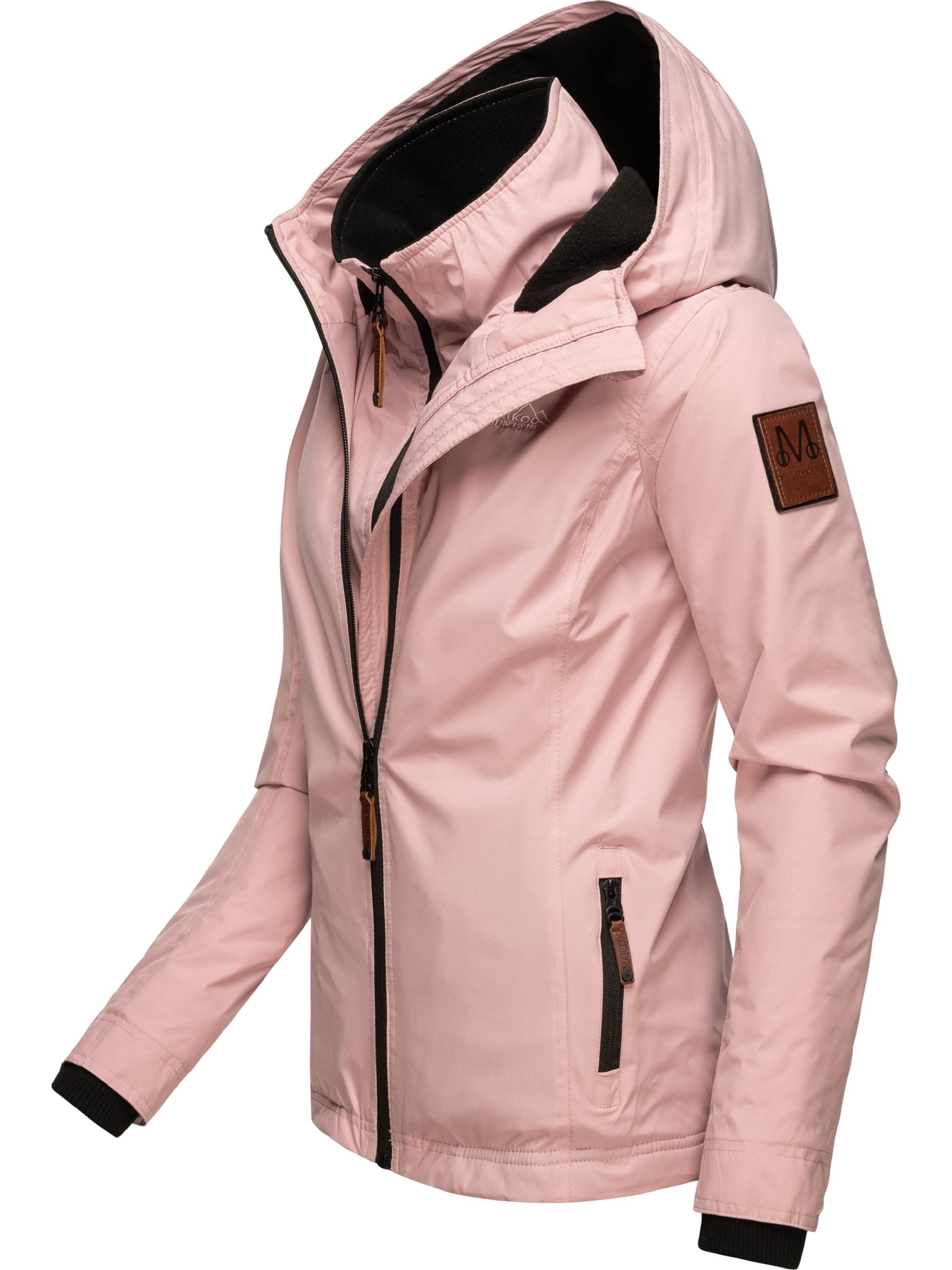 Leichte Übergangsjacke mit Kapuze "Erdbeere" Powder Rose