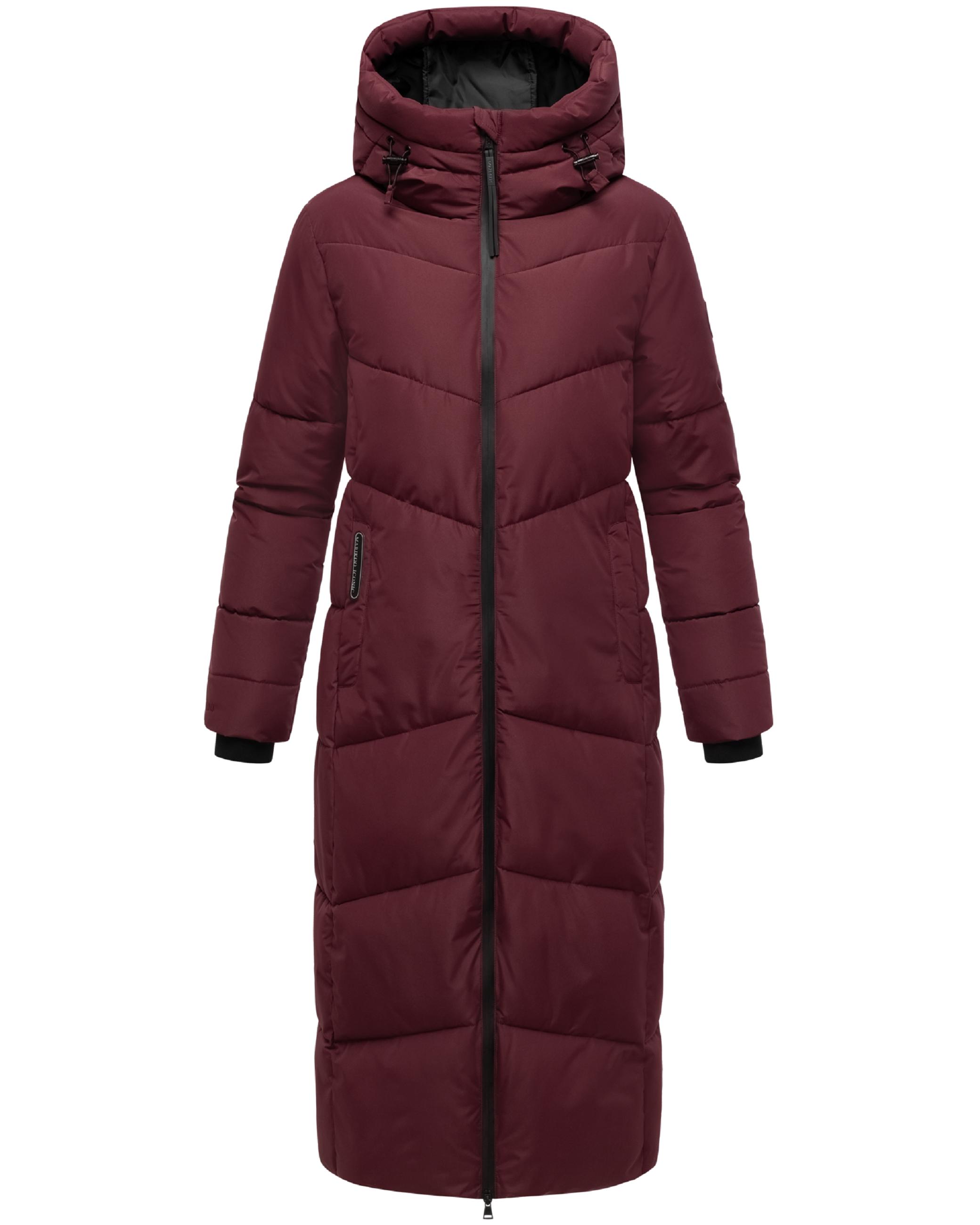 Winter Steppmantel mit wasserdichten Reißverschlüssen "Firella XVI" Wine