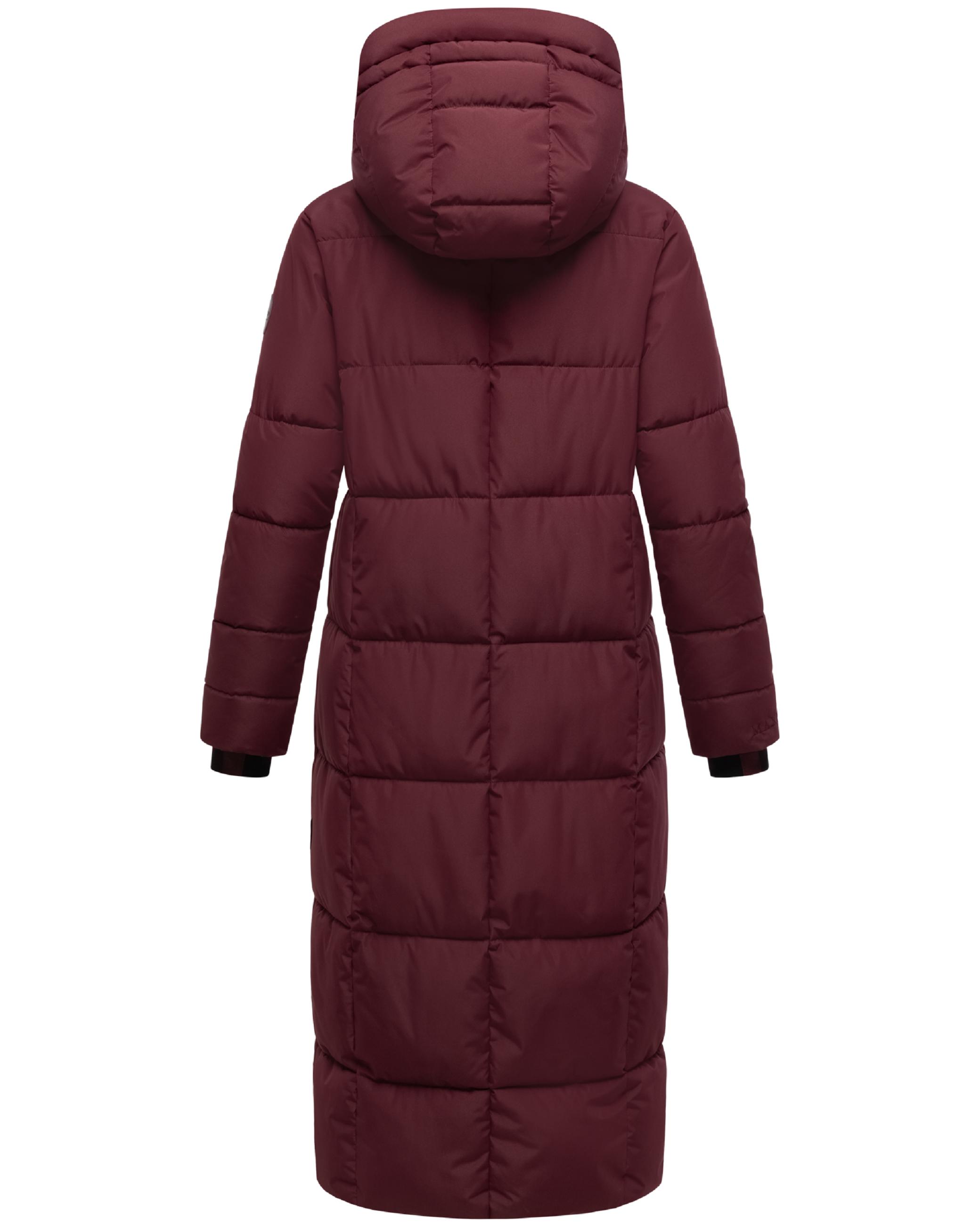 Winter Steppmantel mit wasserdichten Reißverschlüssen "Firella XVI" Wine