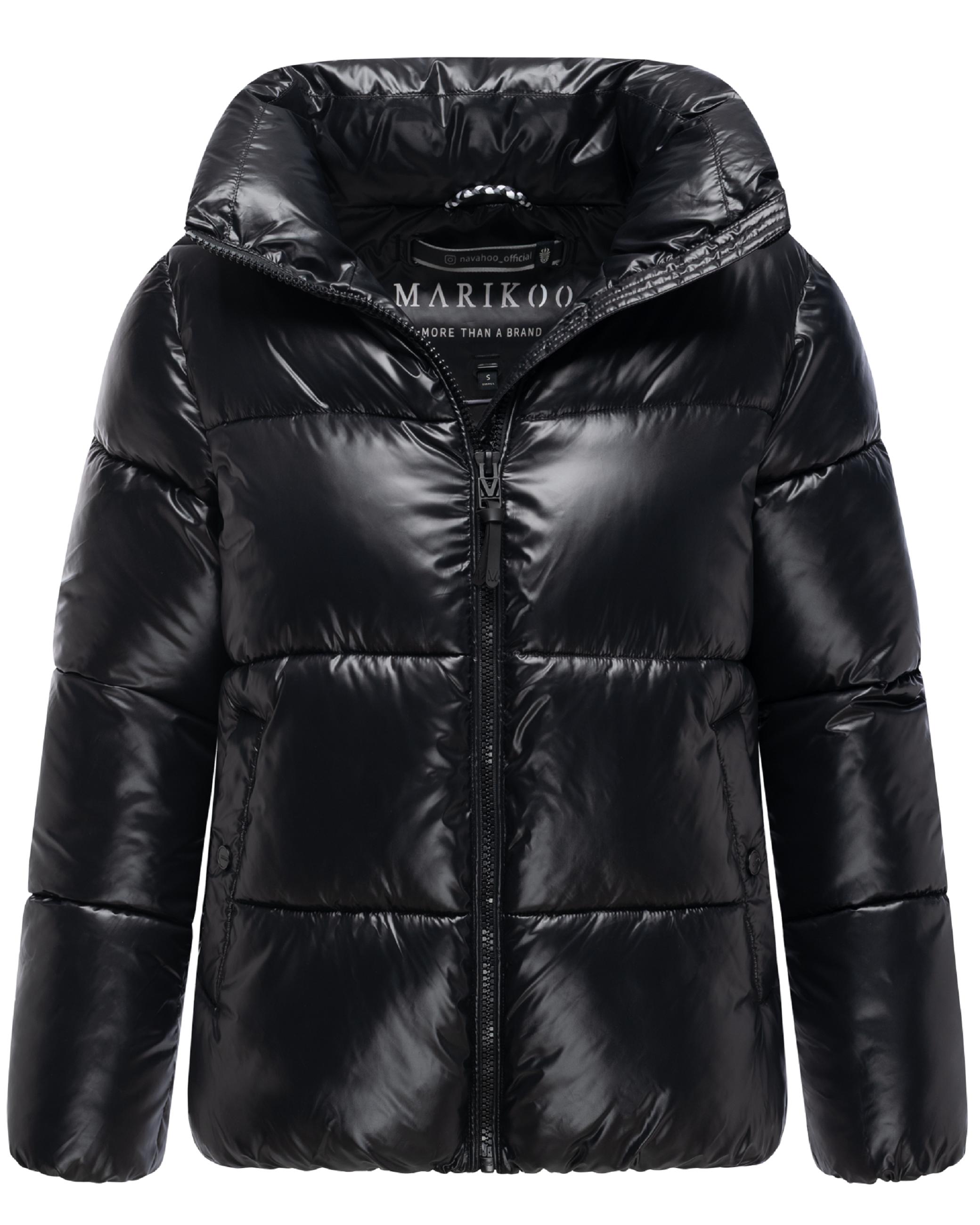 Kurze Winter Steppjacke "Hazalee 16" Black
