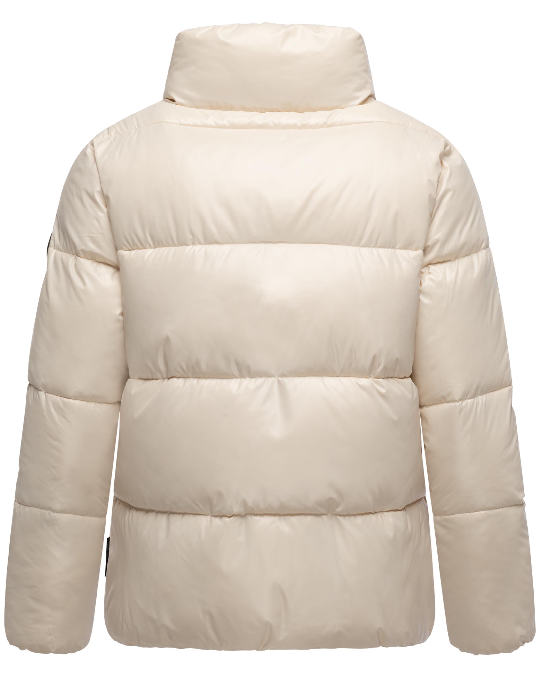 Kurze Winter Steppjacke "Hazalee 16" Cream