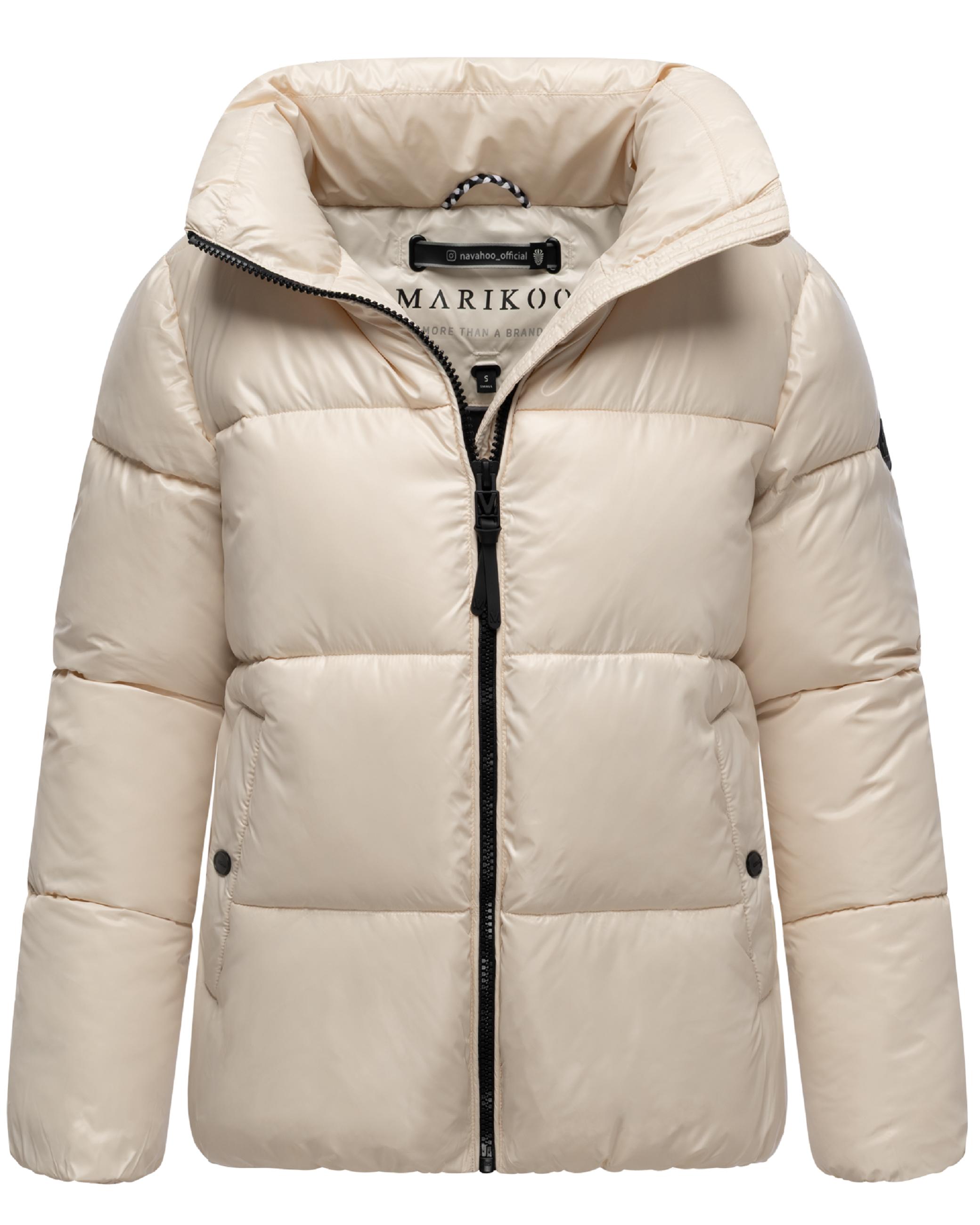 Kurze Winter Steppjacke "Hazalee 16" Cream
