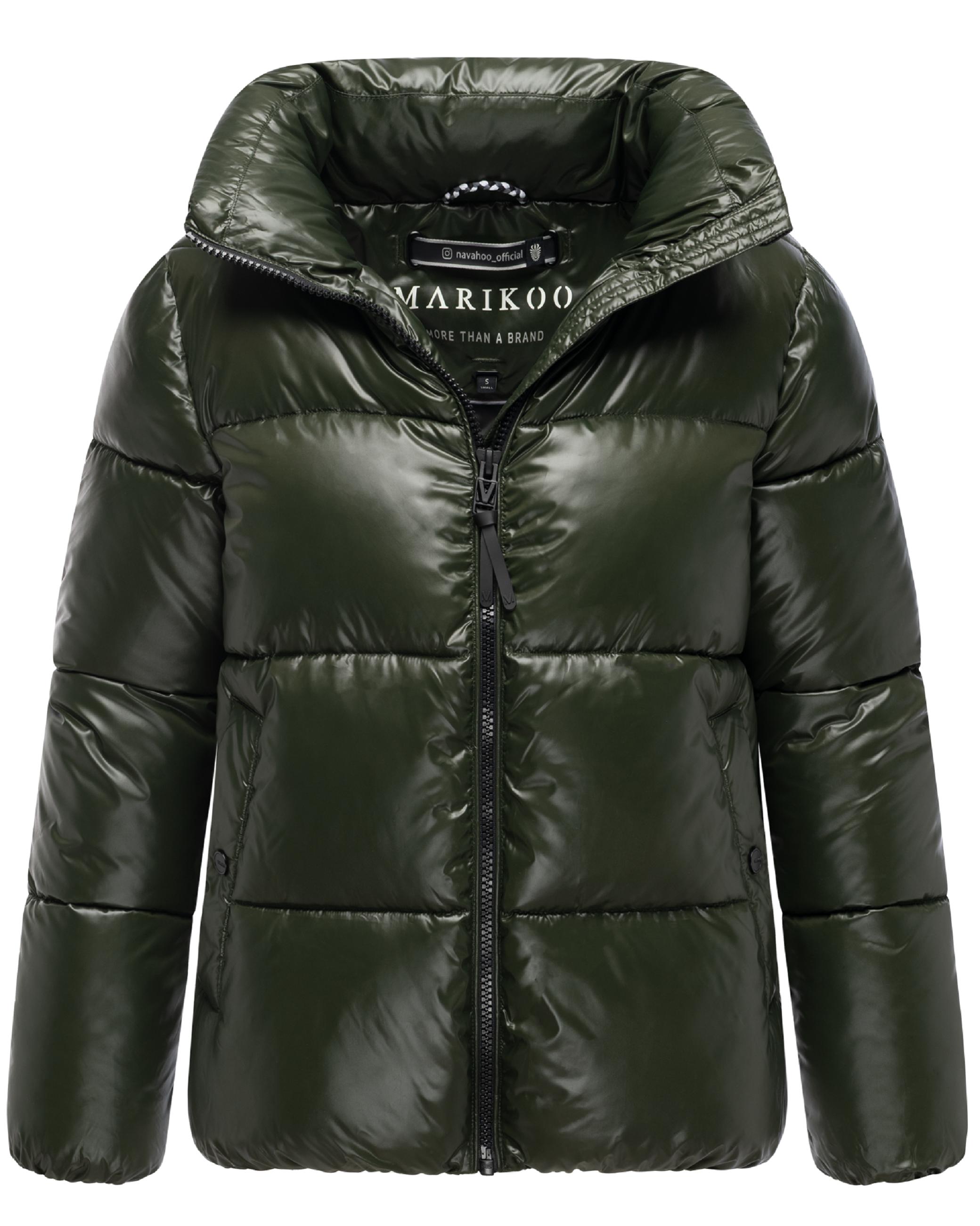 Kurze Winter Steppjacke "Hazalee 16" Dark Olive