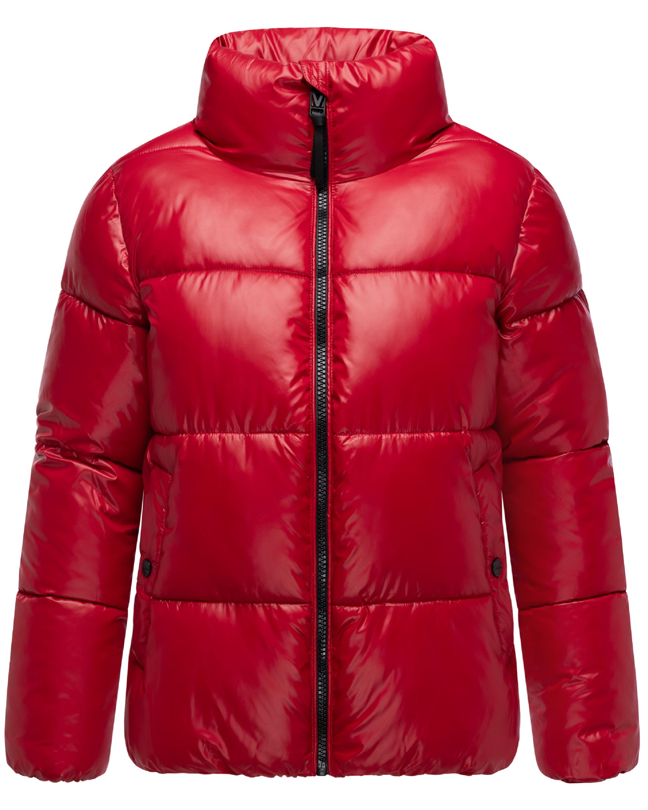 Kurze Winter Steppjacke "Hazalee 16" Deep Red