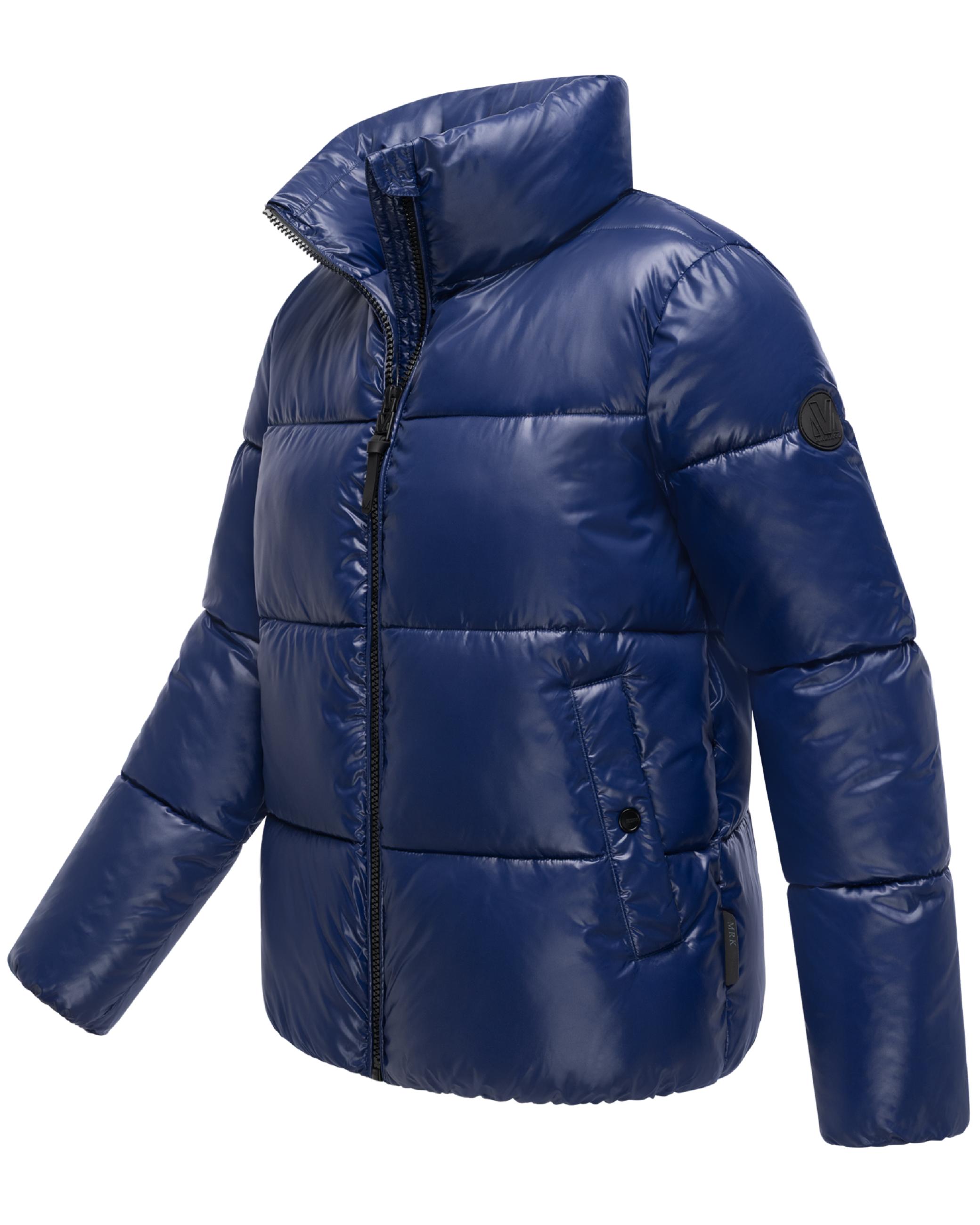 Kurze Winter Steppjacke "Hazalee 16" Navy