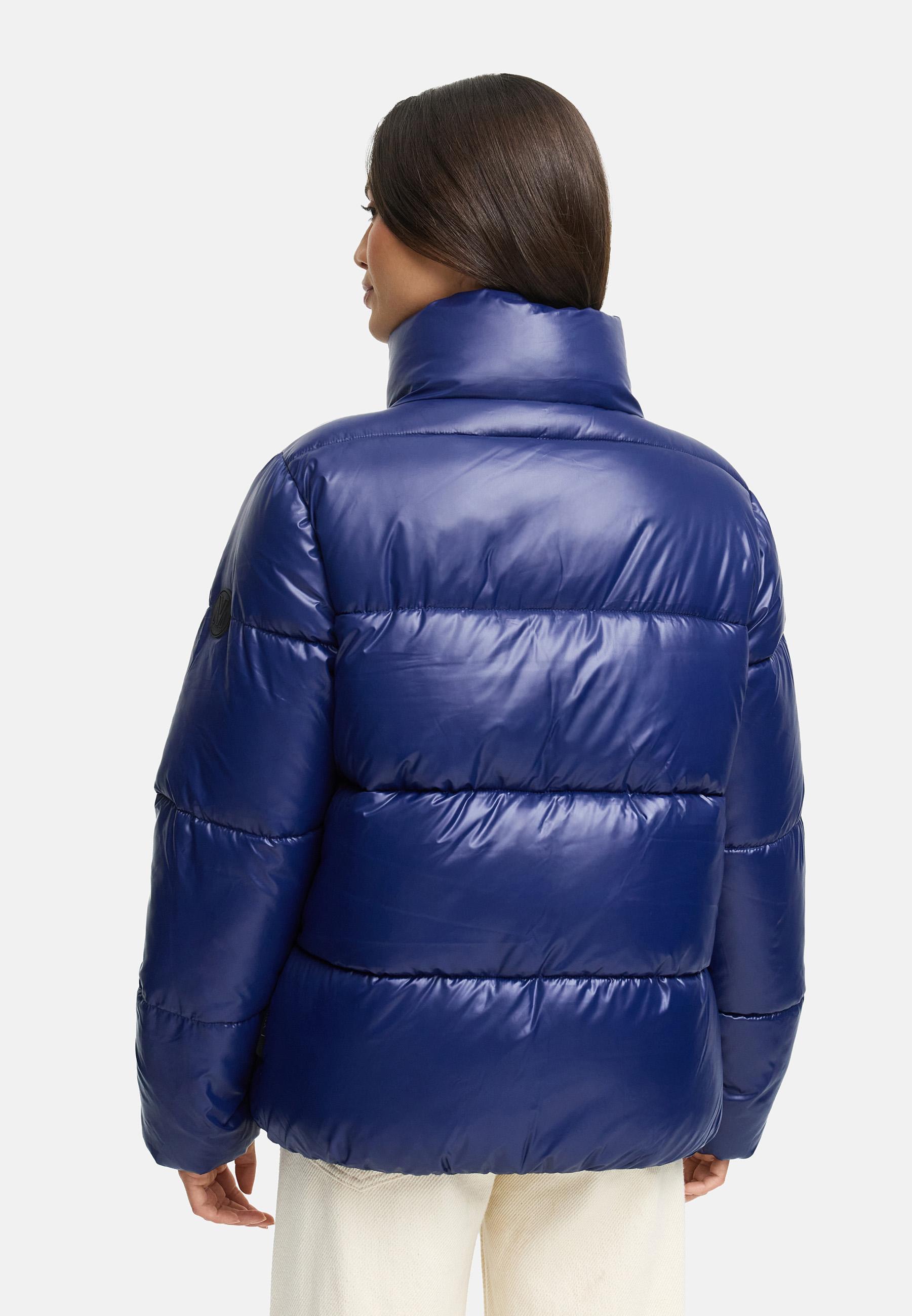 Kurze Winter Steppjacke "Hazalee 16" Navy