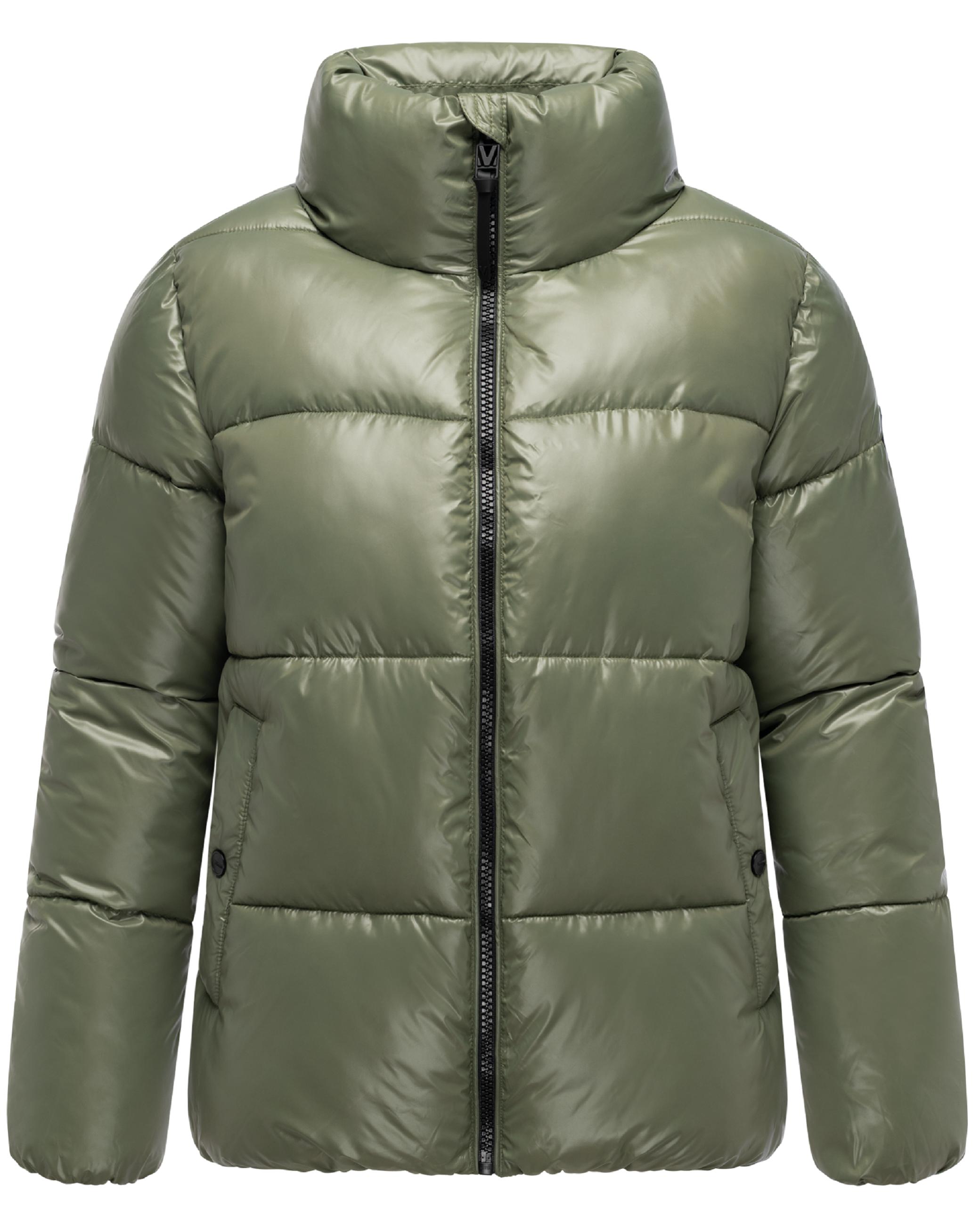 Kurze Winter Steppjacke "Hazalee 16" Olive Leaf