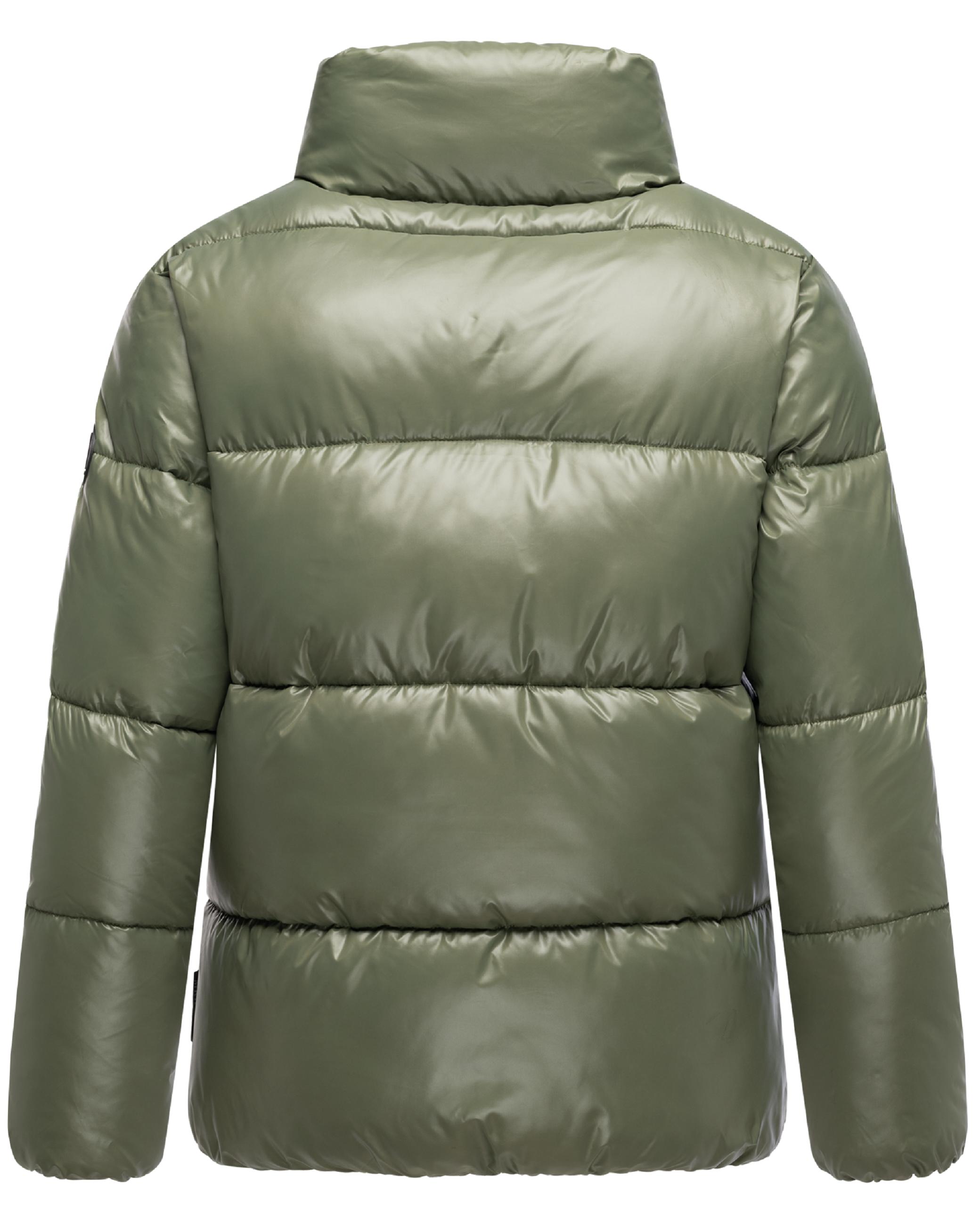 Kurze Winter Steppjacke "Hazalee 16" Olive Leaf