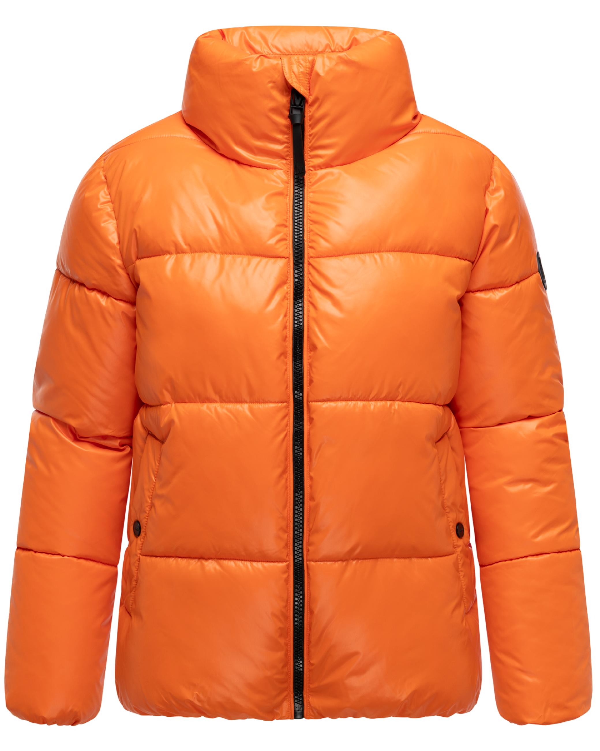 Kurze Winter Steppjacke "Hazalee 16" Orange