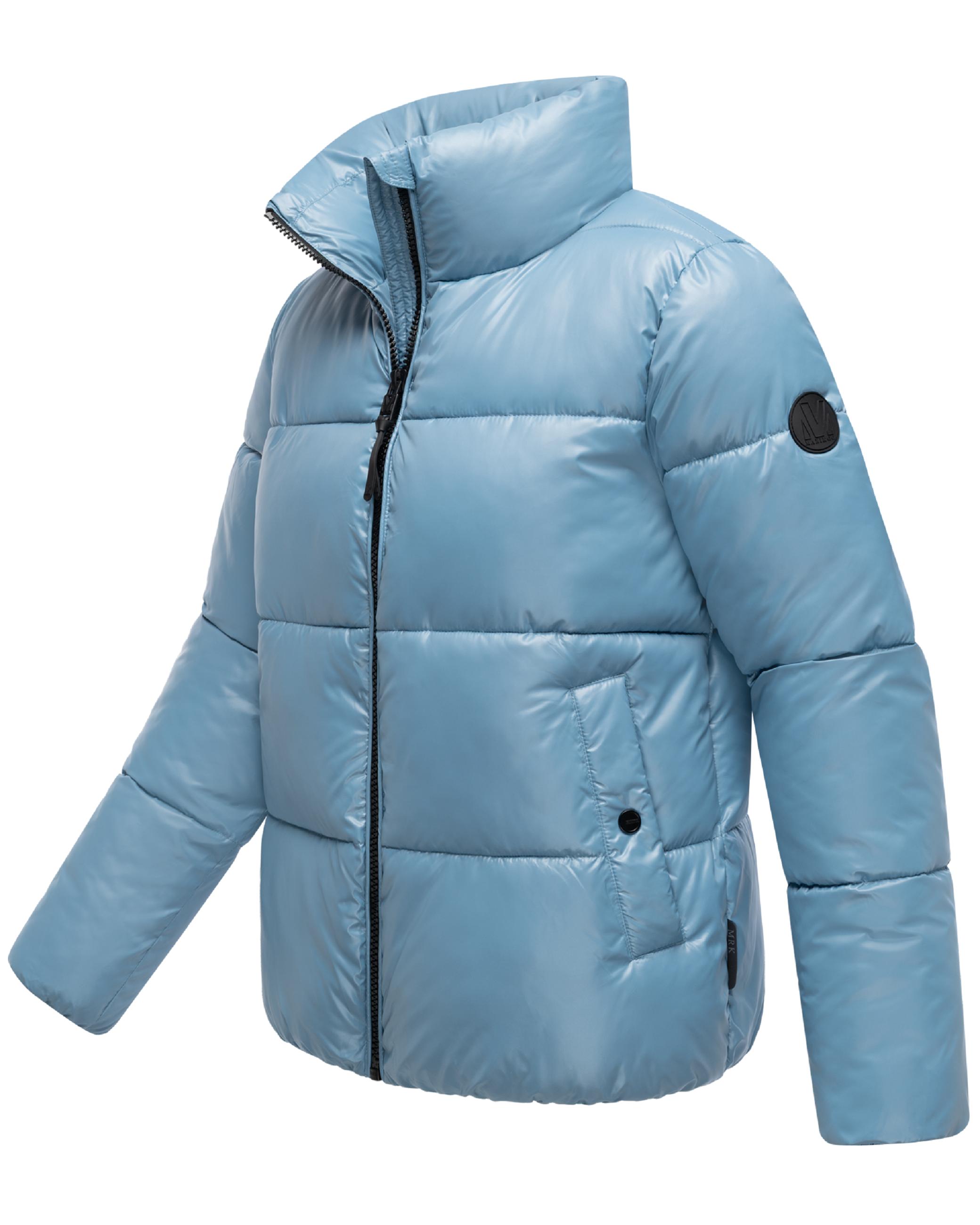 Kurze Winter Steppjacke "Hazalee 16" Powder Blue