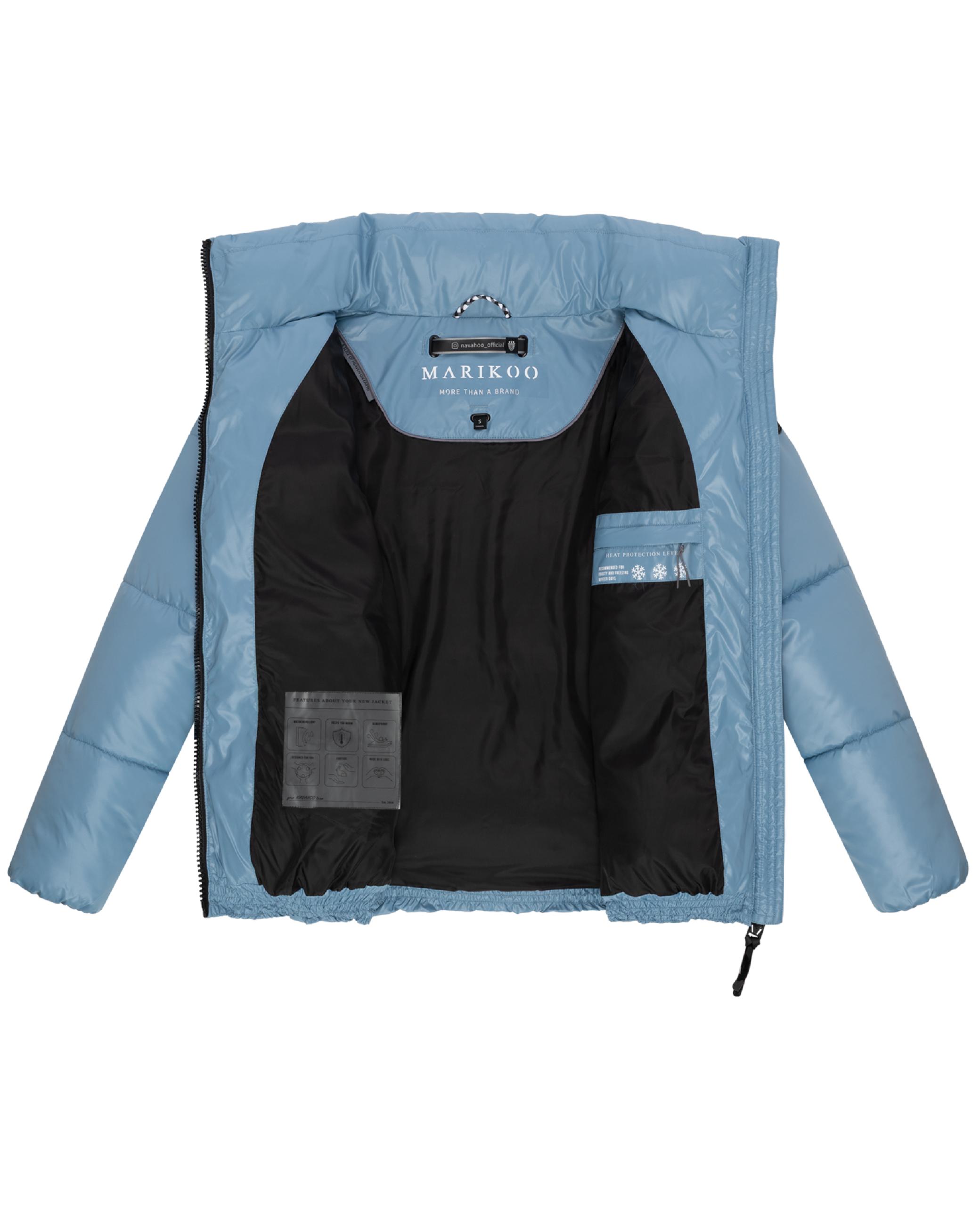 Kurze Winter Steppjacke "Hazalee 16" Powder Blue