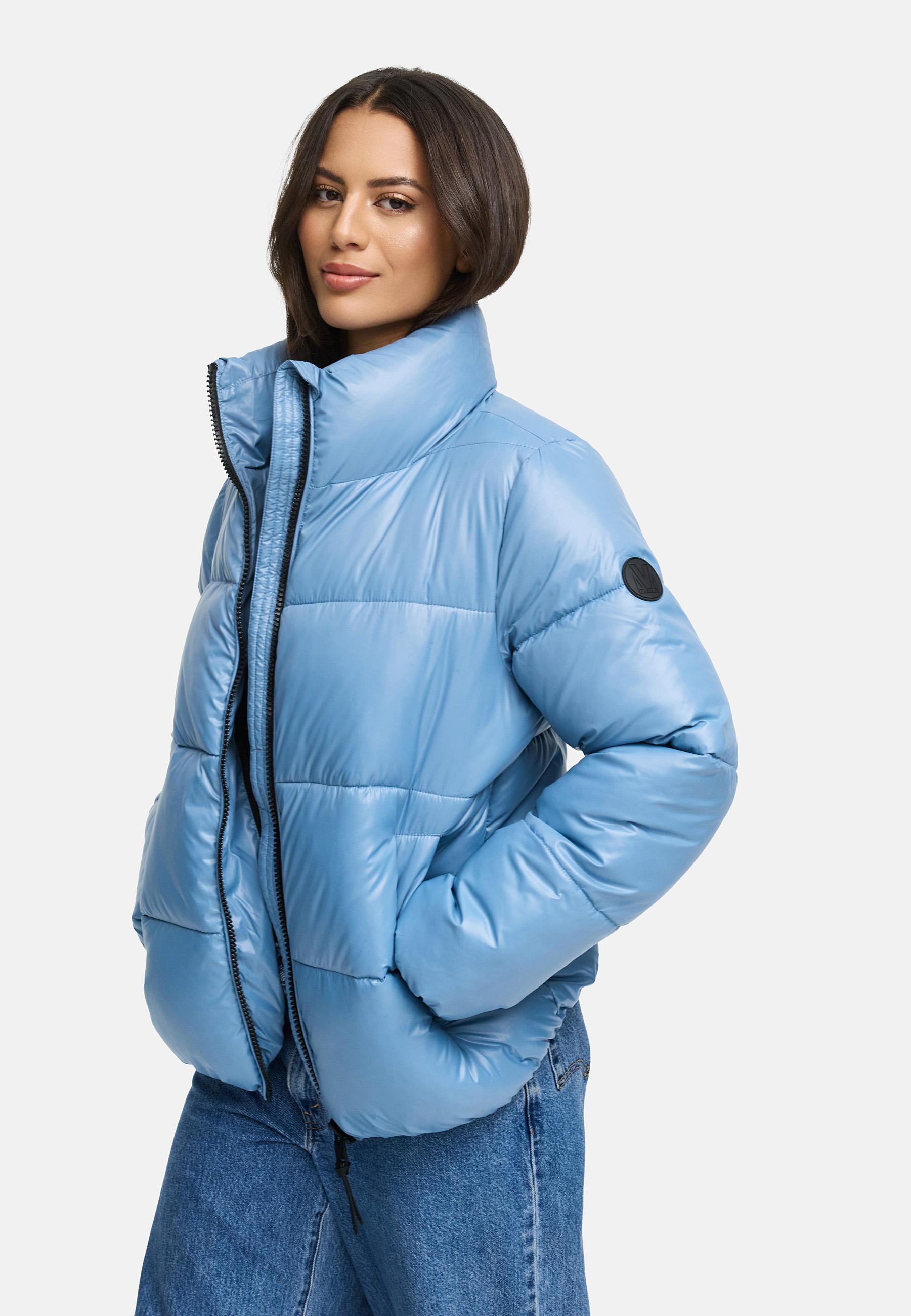 Kurze Winter Steppjacke "Hazalee 16" Powder Blue