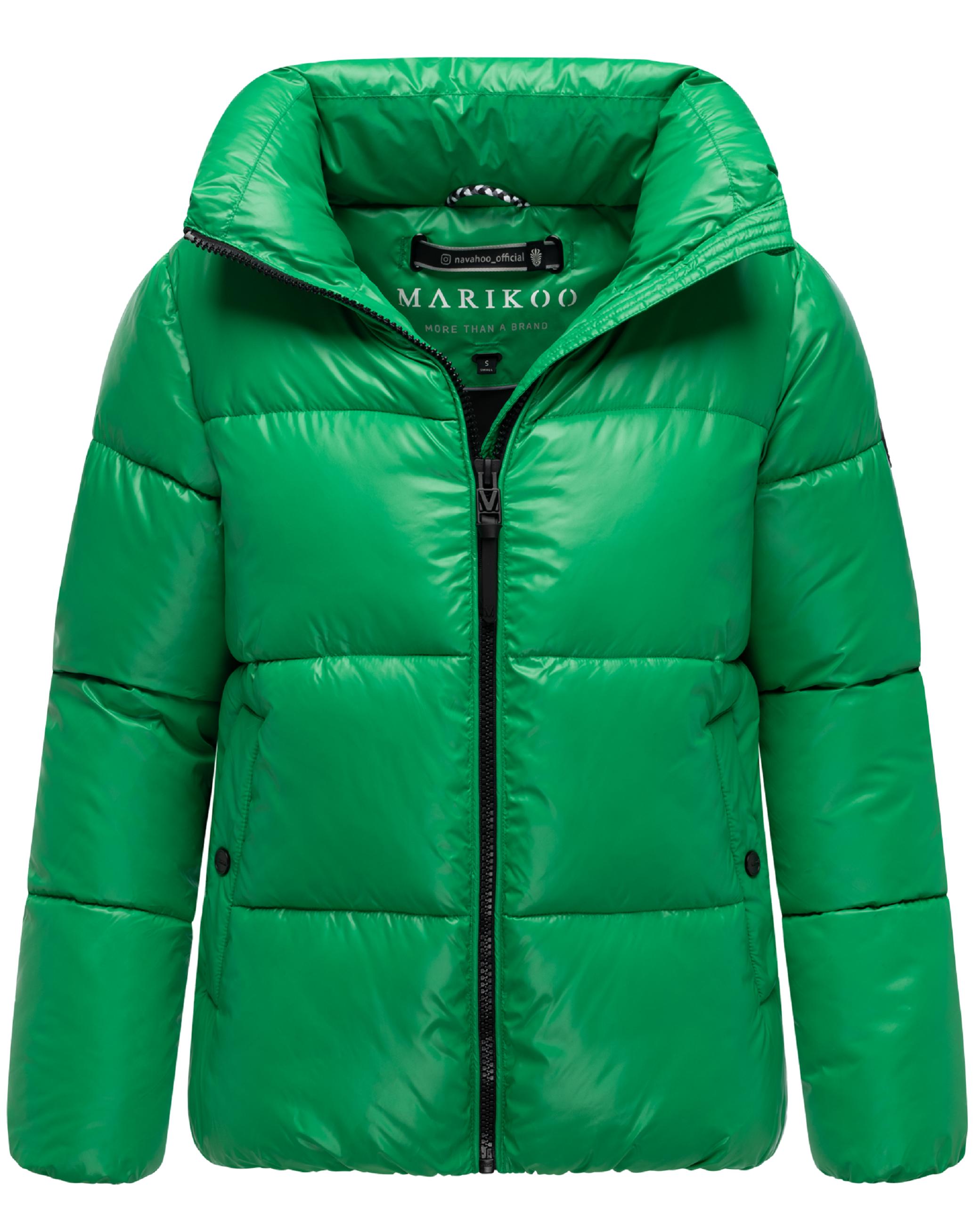 Kurze Winter Steppjacke "Hazalee 16" Smaragd Green