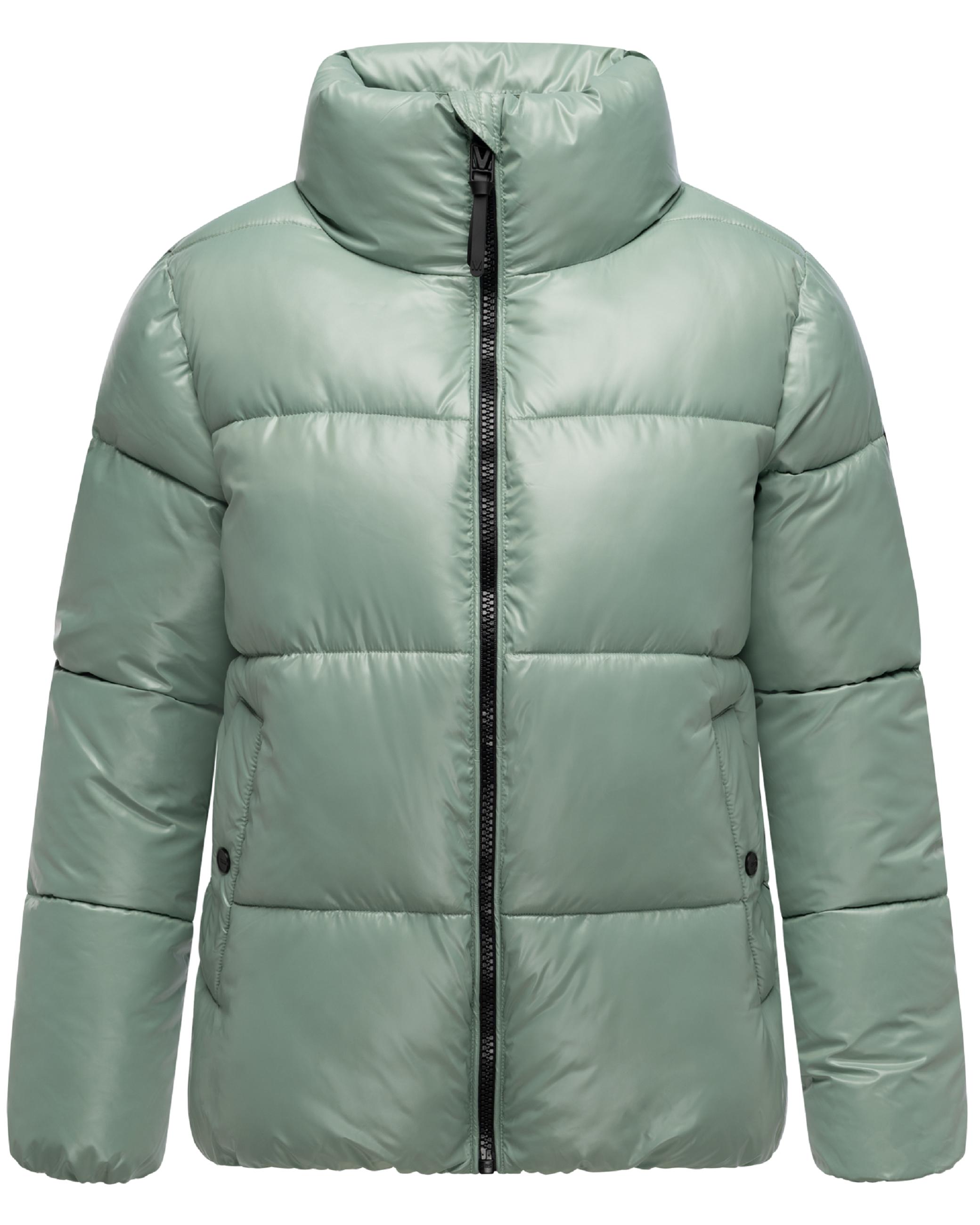Kurze Winter Steppjacke "Hazalee 16" Smokey Mint