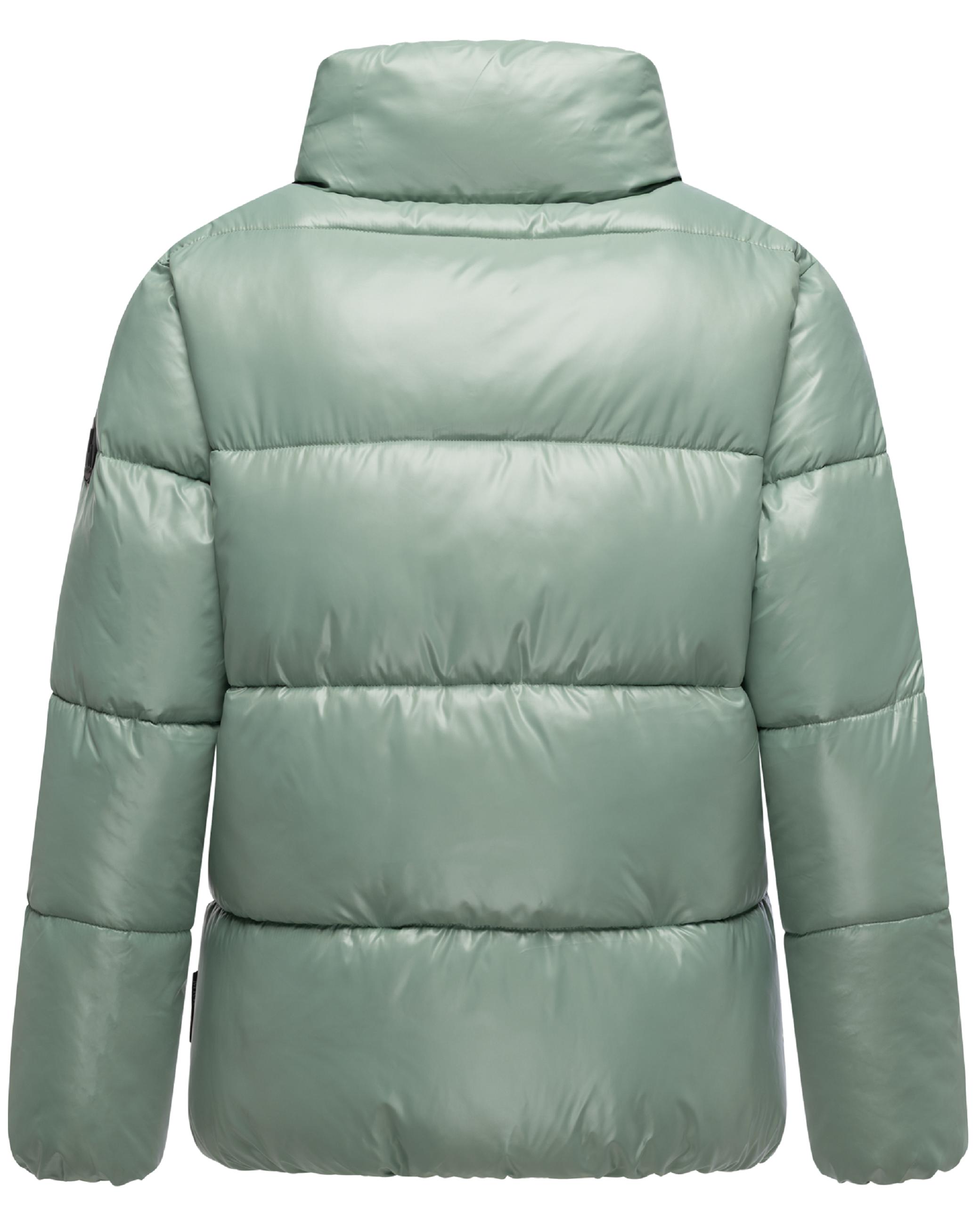 Kurze Winter Steppjacke "Hazalee 16" Smokey Mint