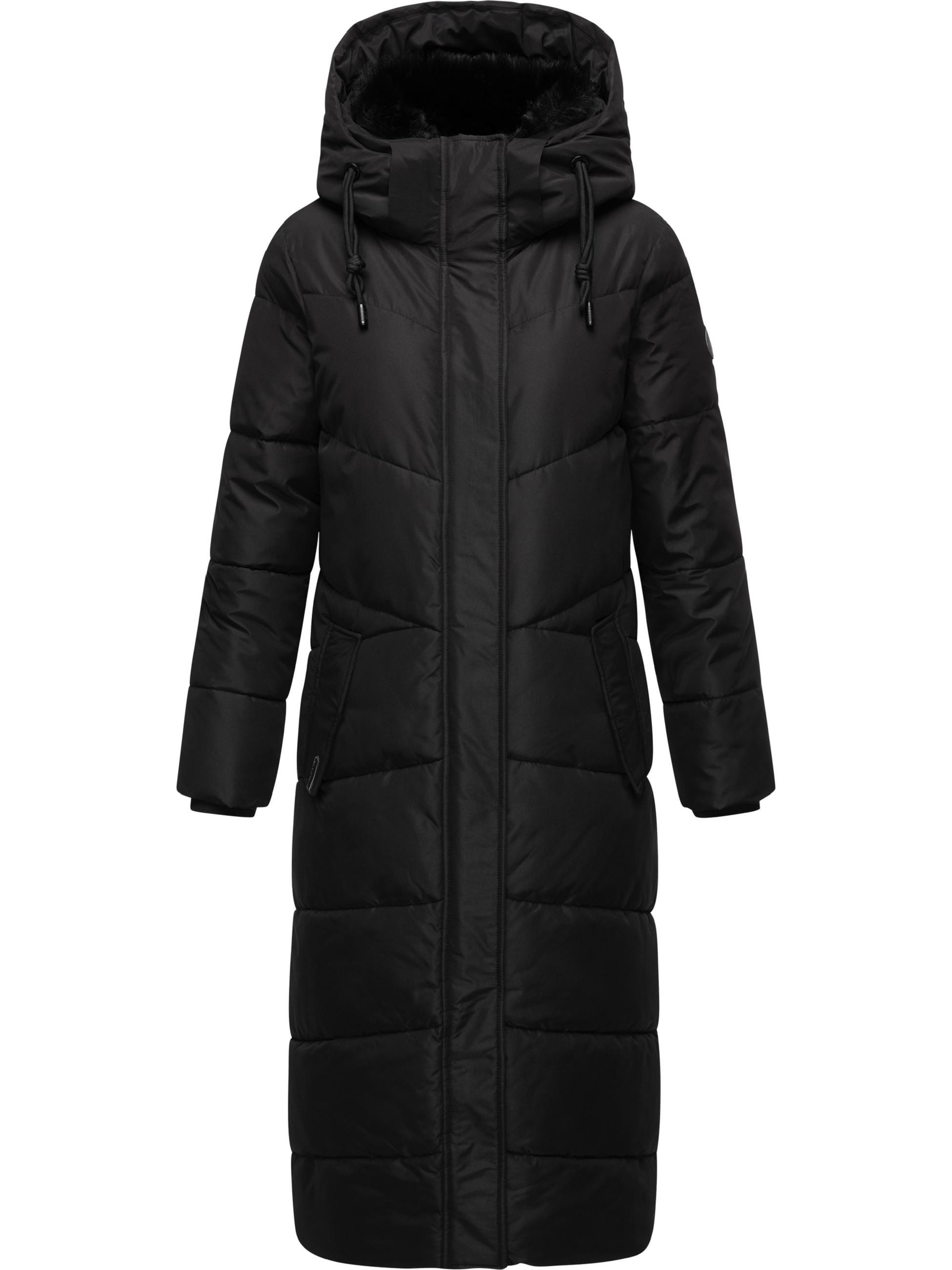 Extralanger Steppmantel "Hingucker XIV-1" Black