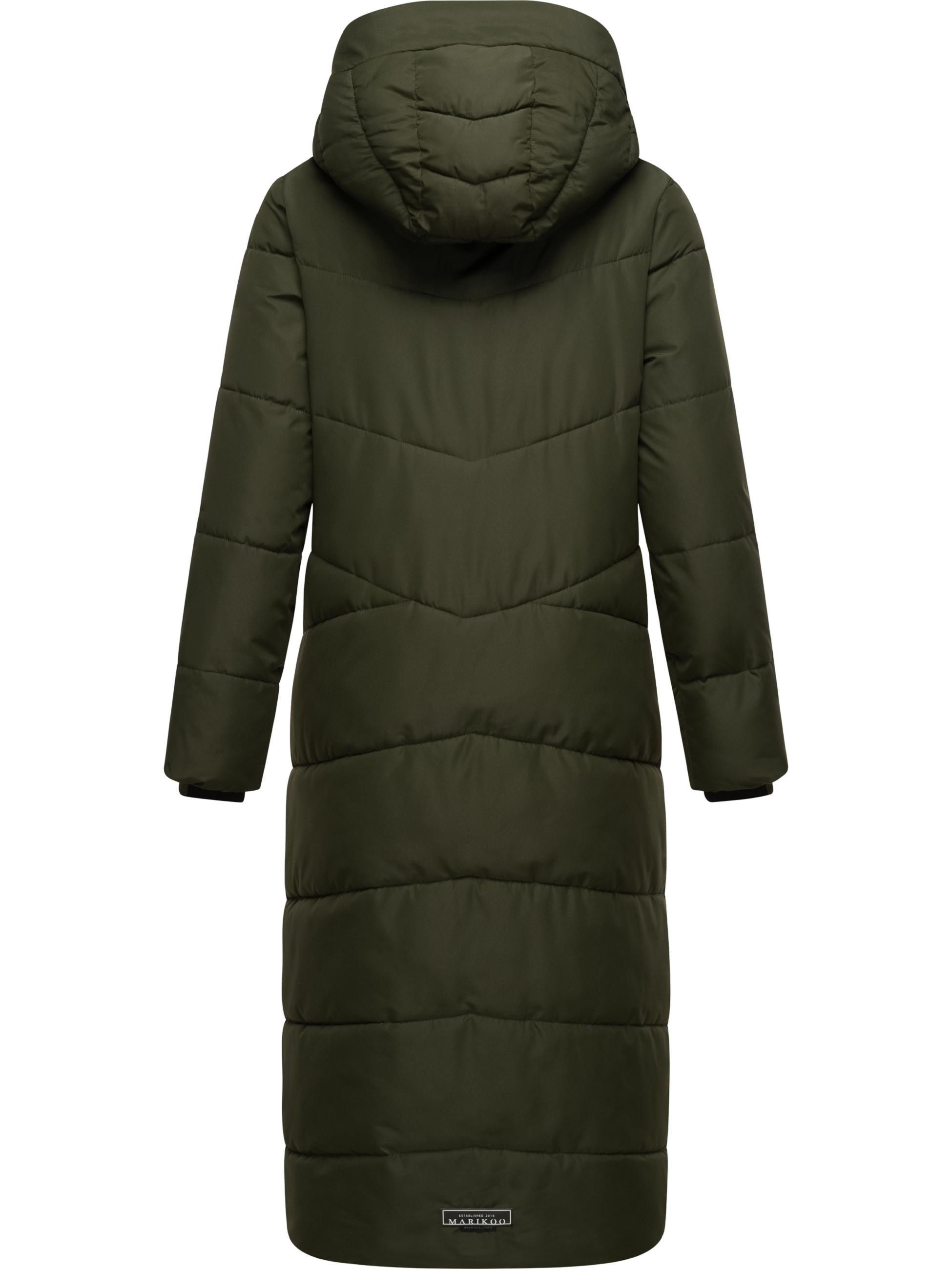 Extralanger Steppmantel "Hingucker XIV-1" Dark Olive