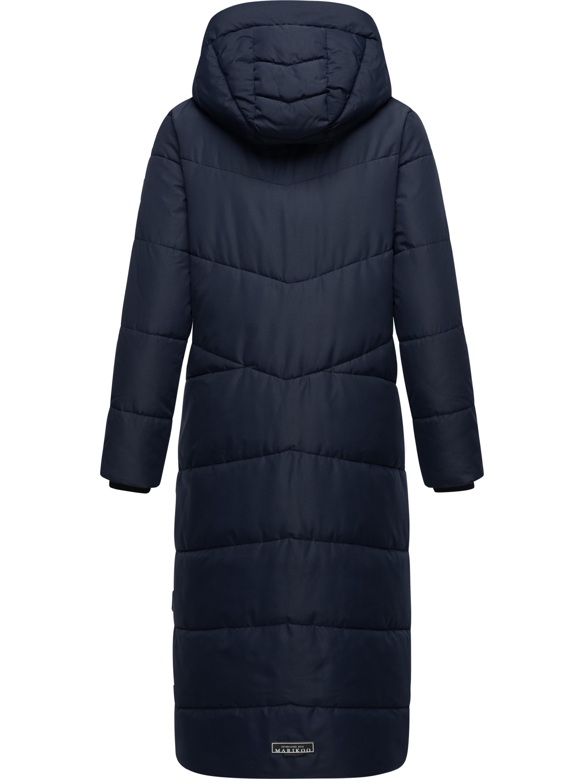 Extralanger Steppmantel "Hingucker XIV-1" Navy