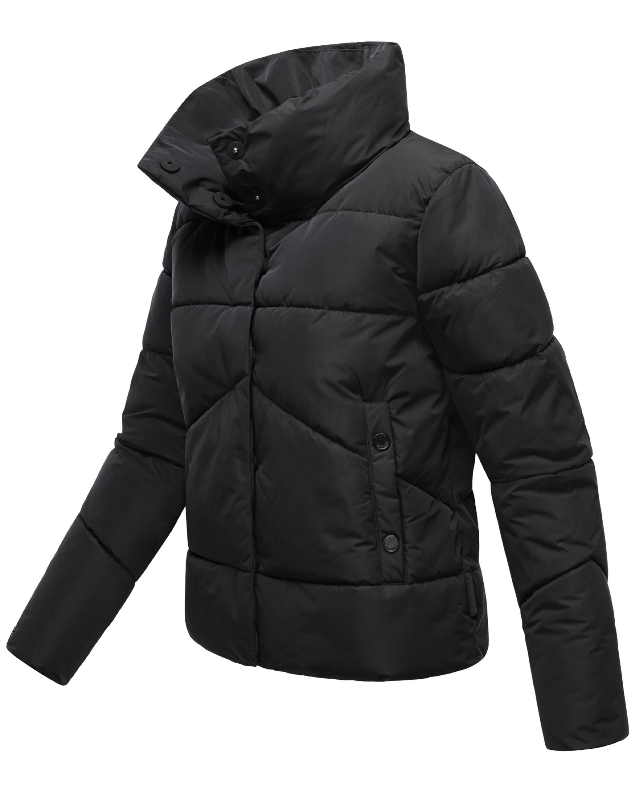 Warme Winterjacke mit hohem Kragen "Jalliaa 16" Black