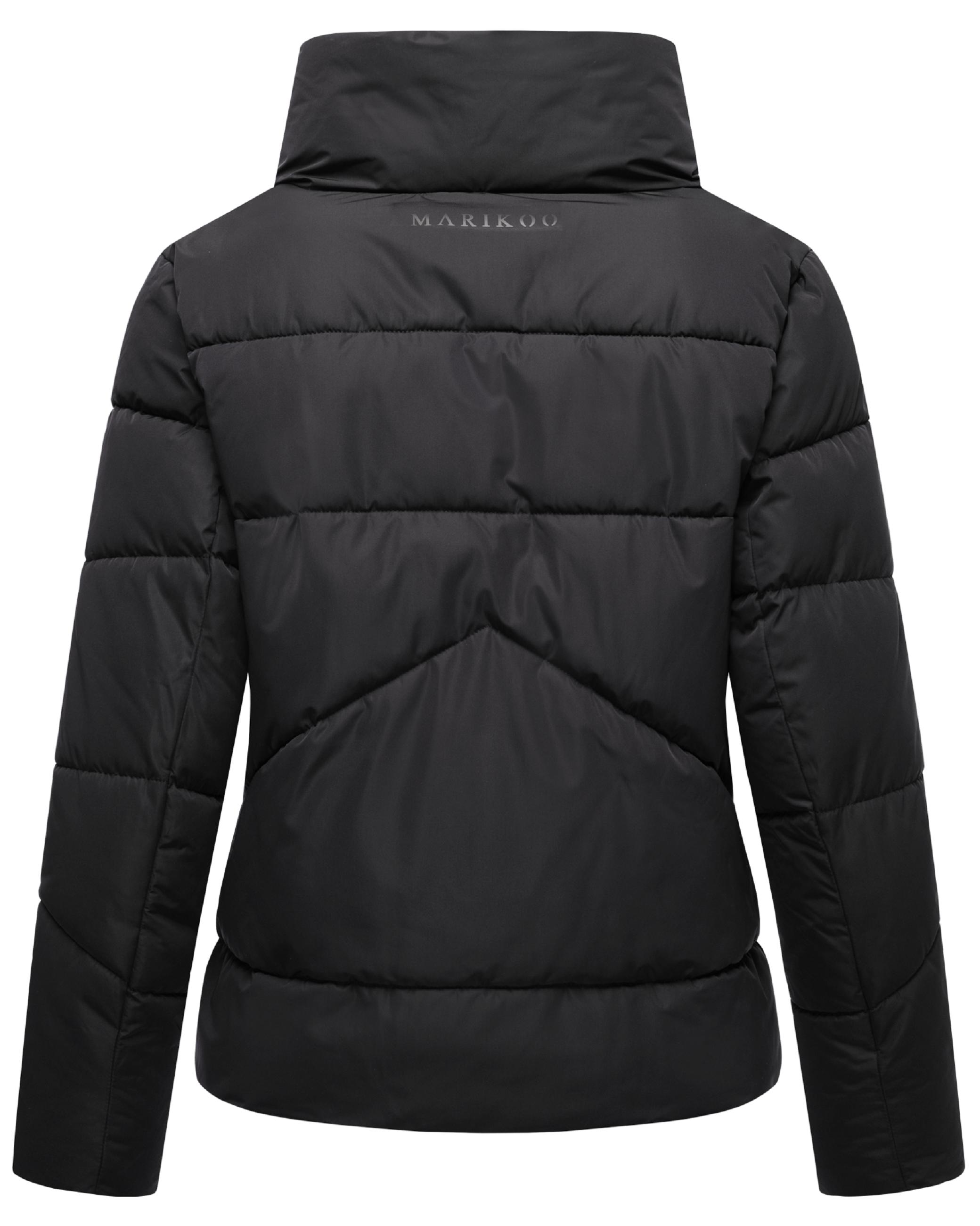 Warme Winterjacke mit hohem Kragen "Jalliaa 16" Black