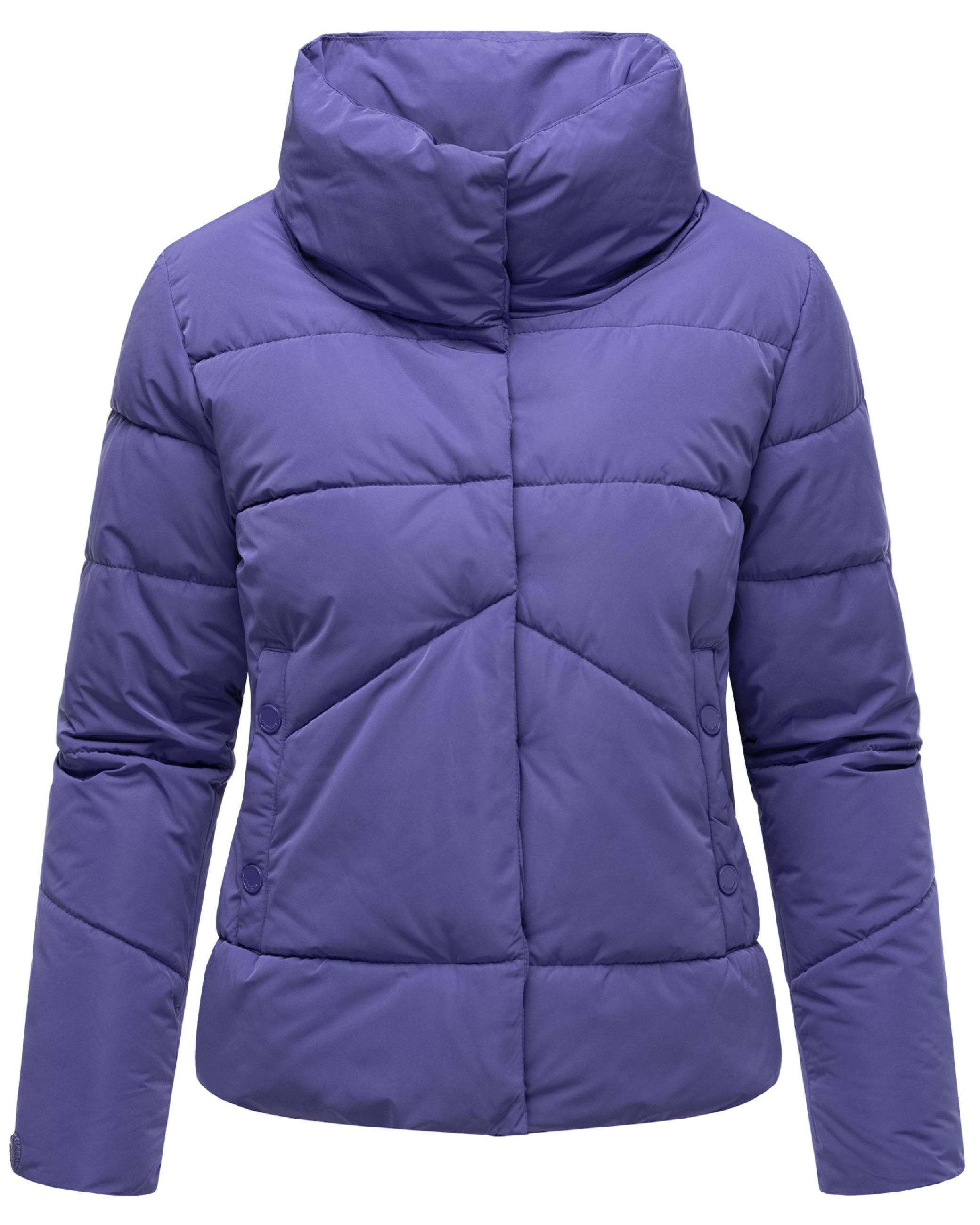 Warme Winterjacke mit hohem Kragen "Jalliaa 16" Blue Violet