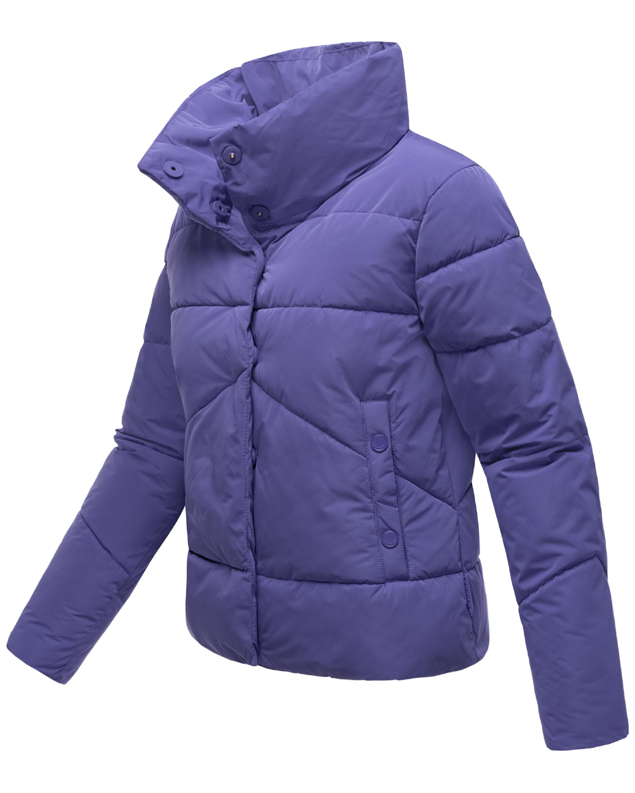 Warme Winterjacke mit hohem Kragen "Jalliaa 16" Blue Violet