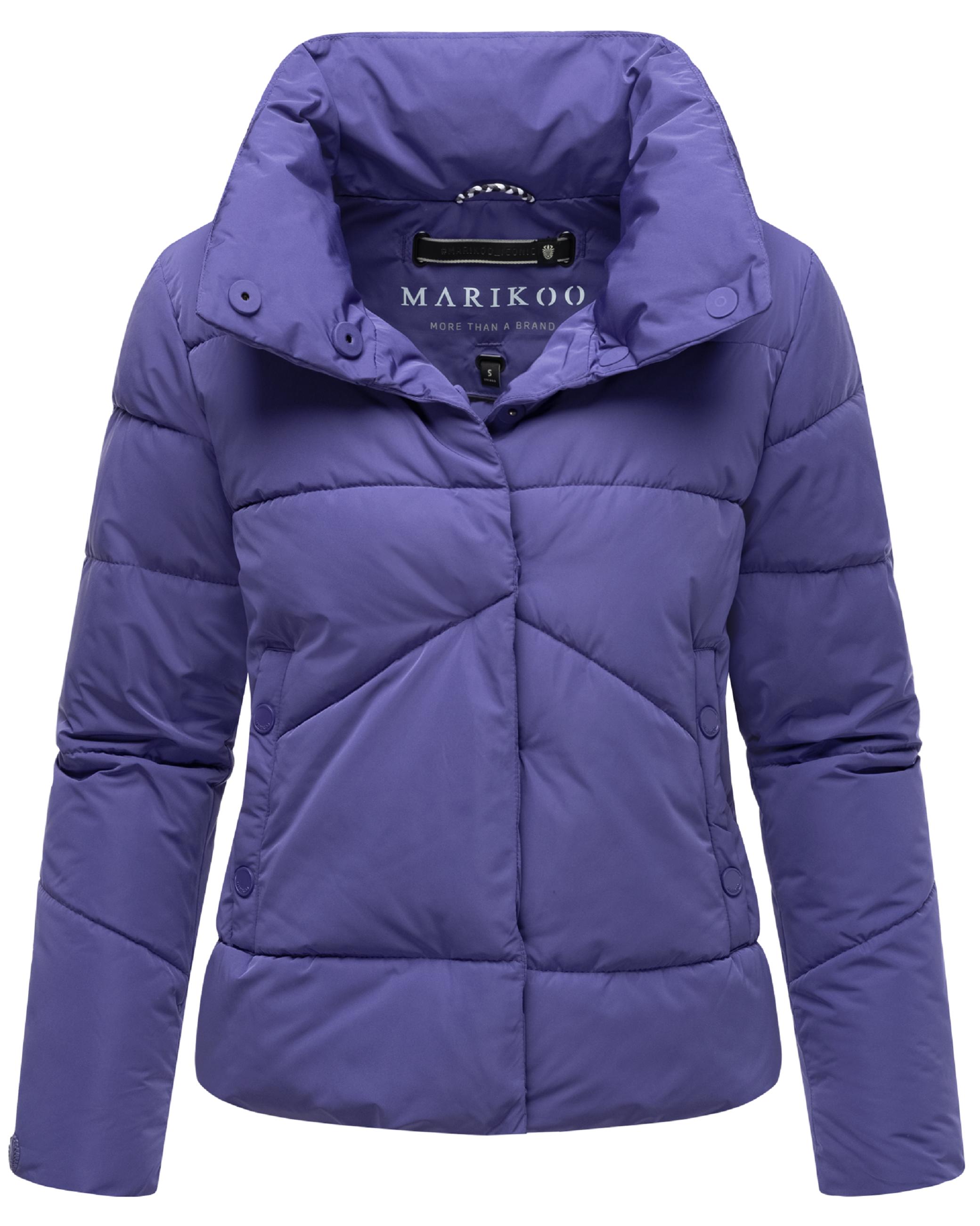 Warme Winterjacke mit hohem Kragen "Jalliaa 16" Blue Violet