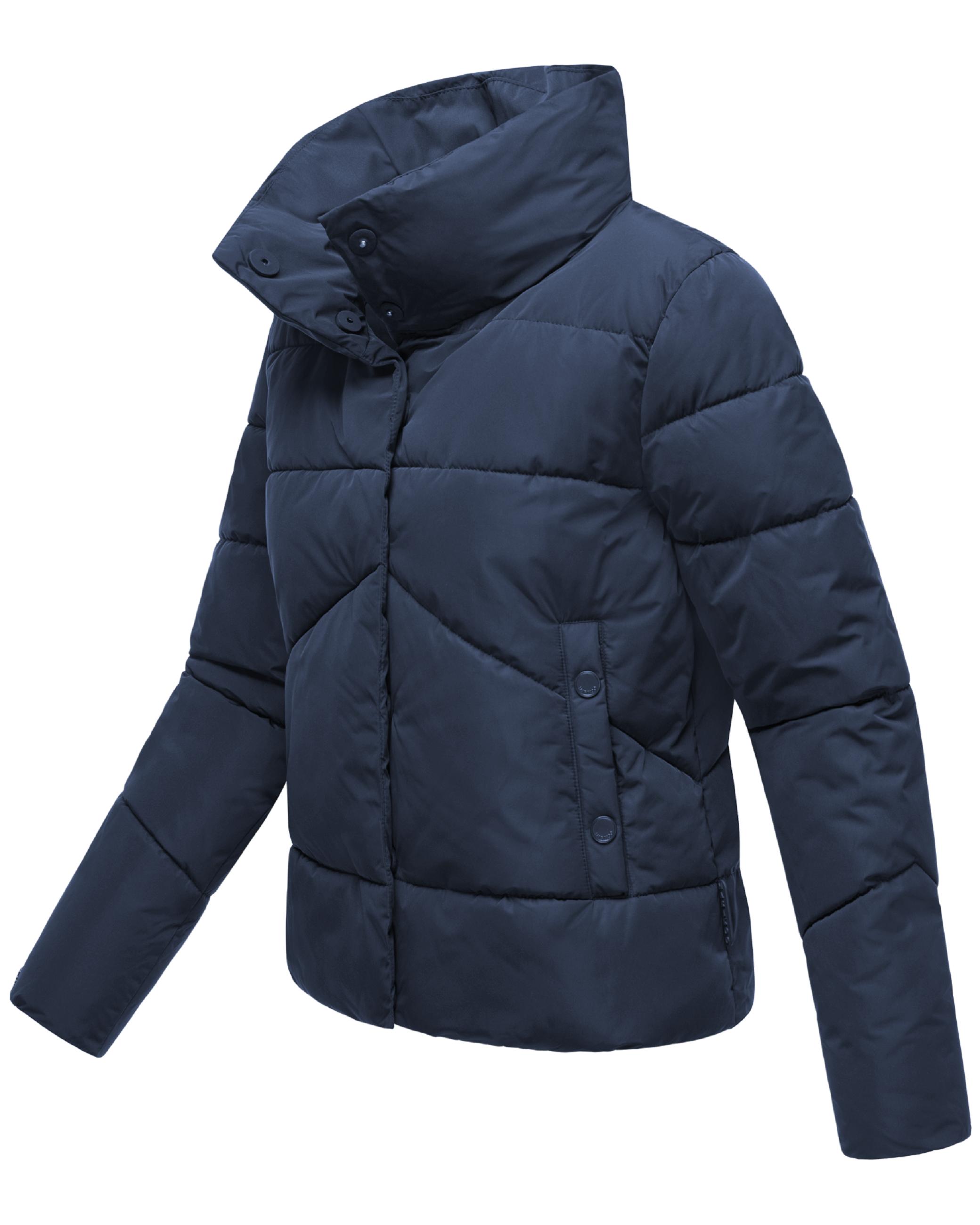 Warme Winterjacke mit hohem Kragen "Jalliaa 16" Navy