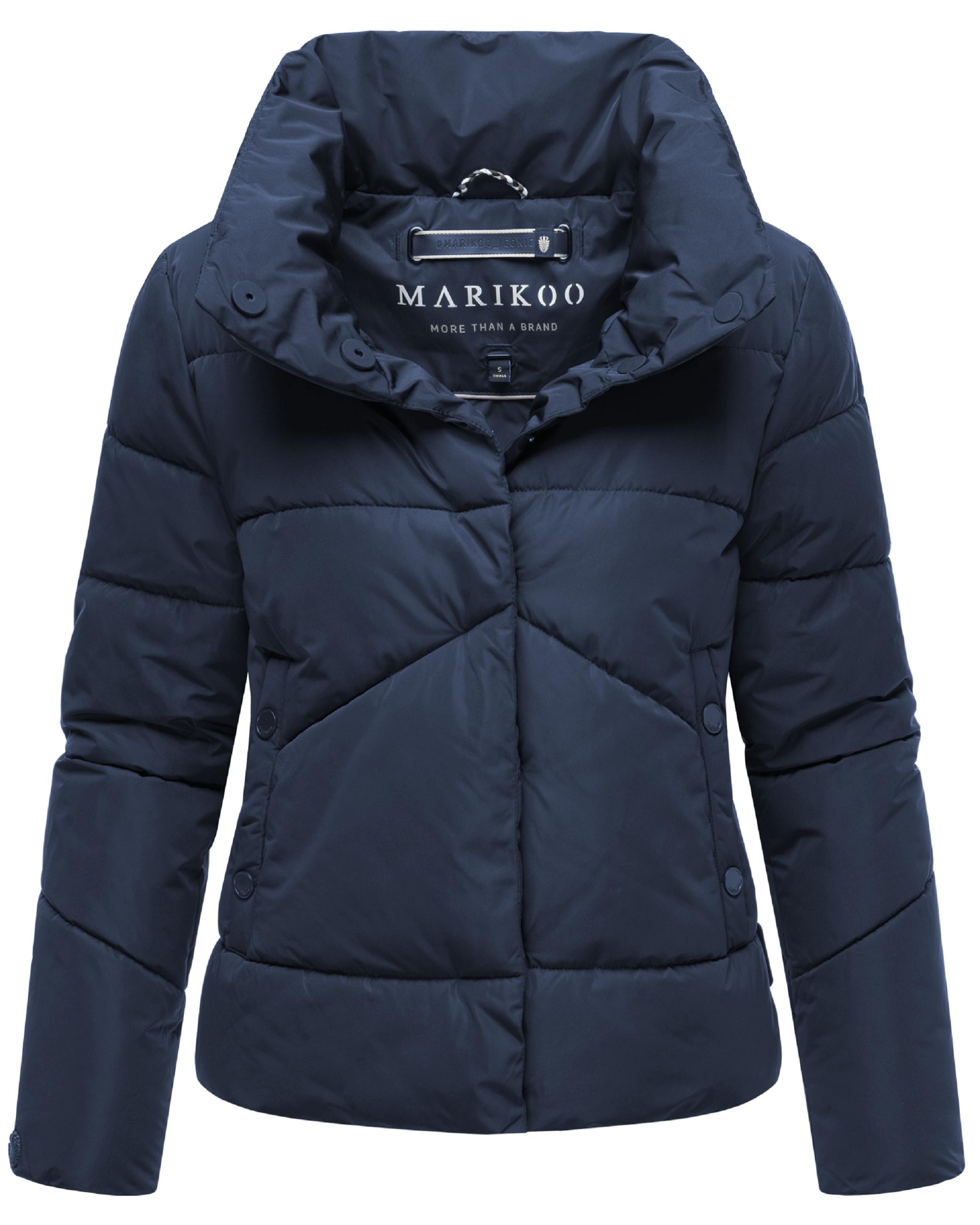 Warme Winterjacke mit hohem Kragen "Jalliaa 16" Navy