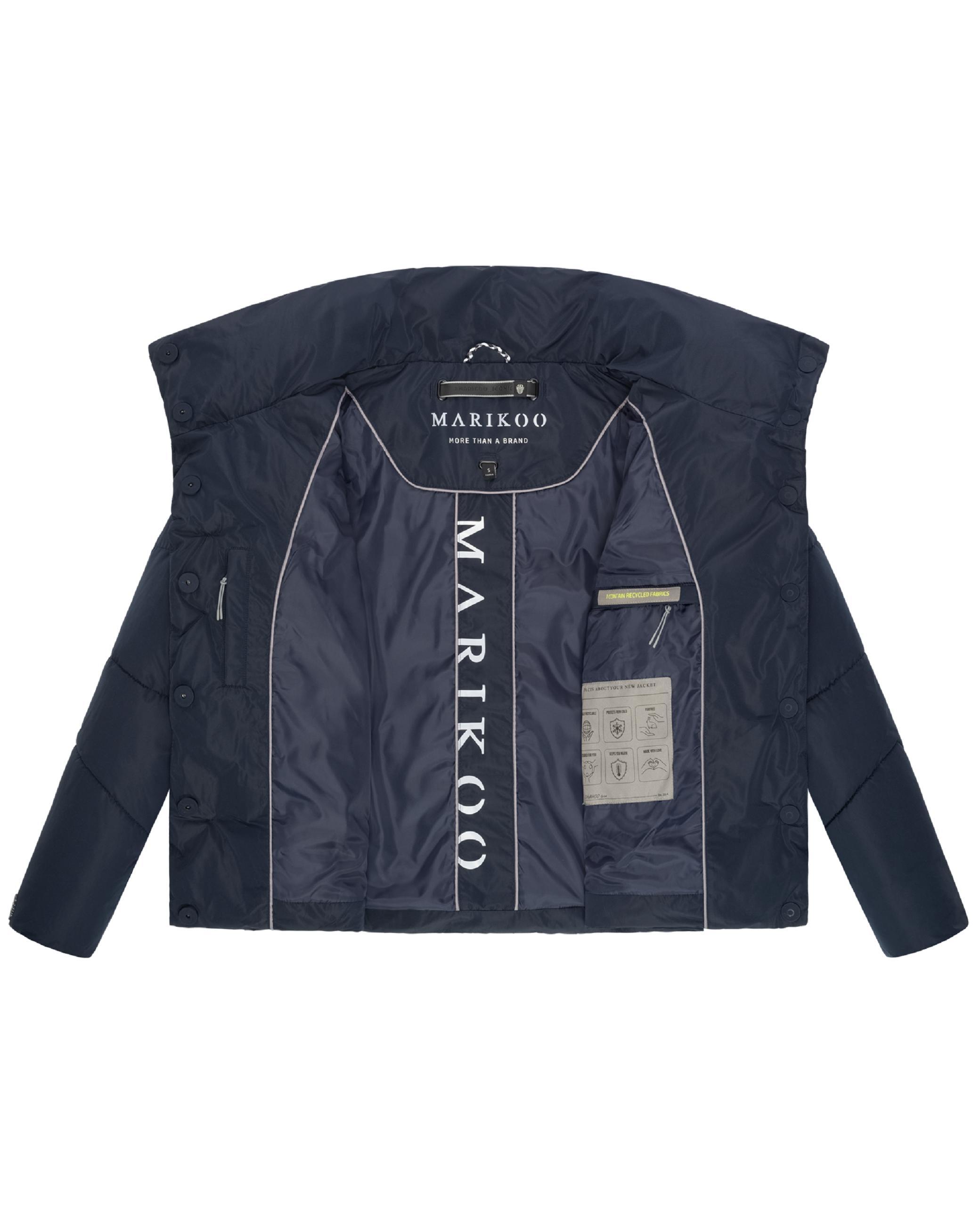 Warme Winterjacke mit hohem Kragen "Jalliaa 16" Navy