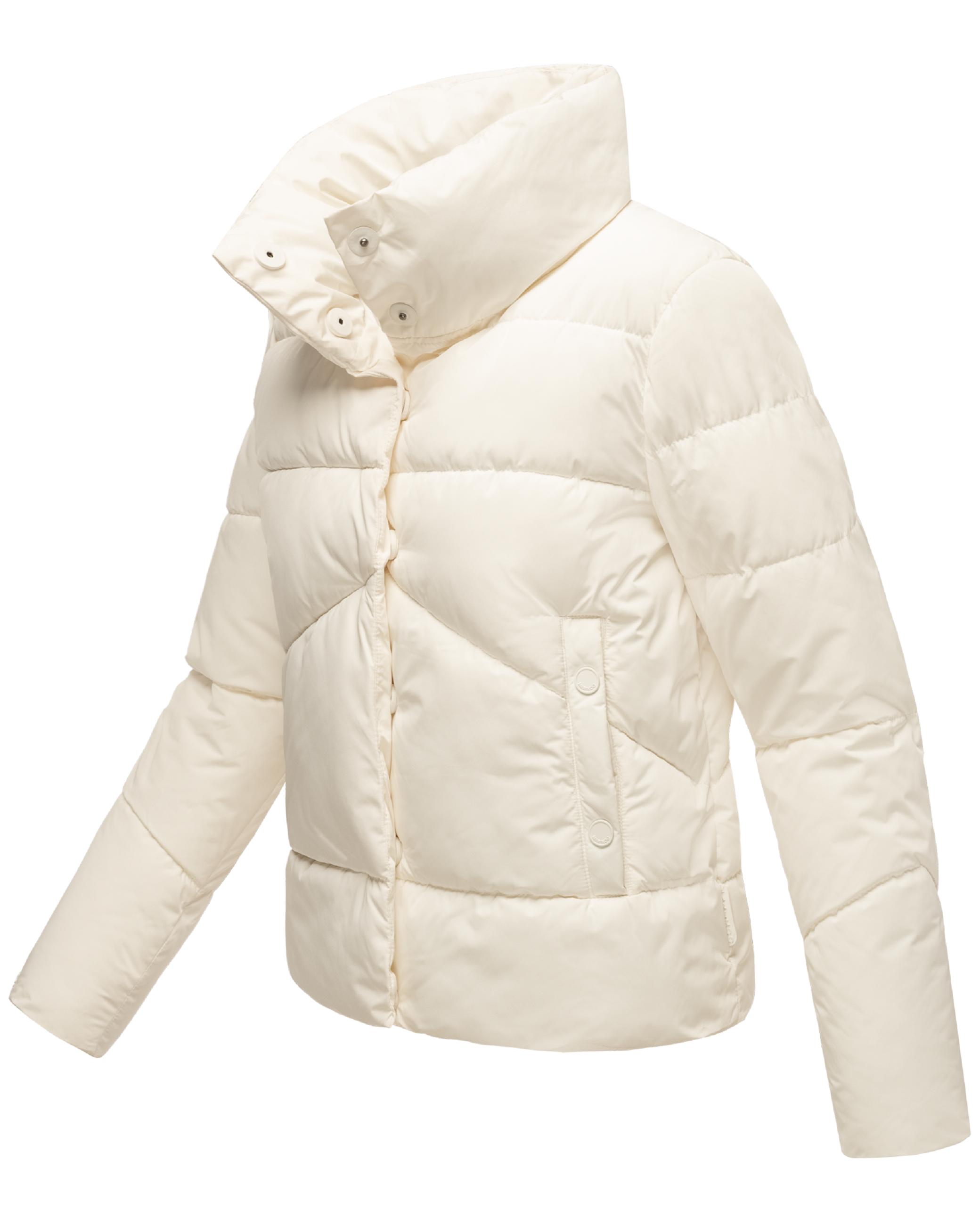 Warme Winterjacke mit hohem Kragen "Jalliaa 16" Off White