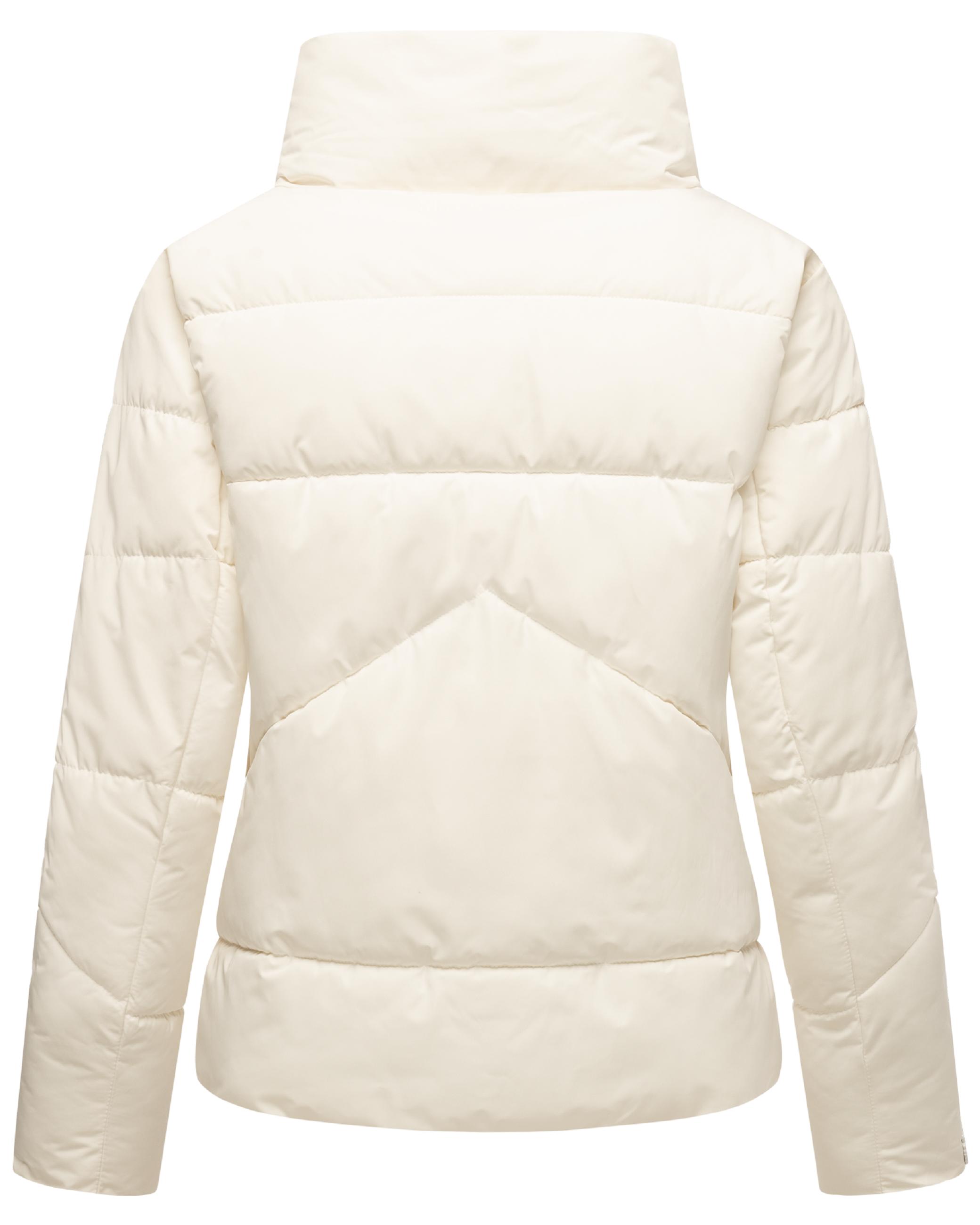 Warme Winterjacke mit hohem Kragen "Jalliaa 16" Off White