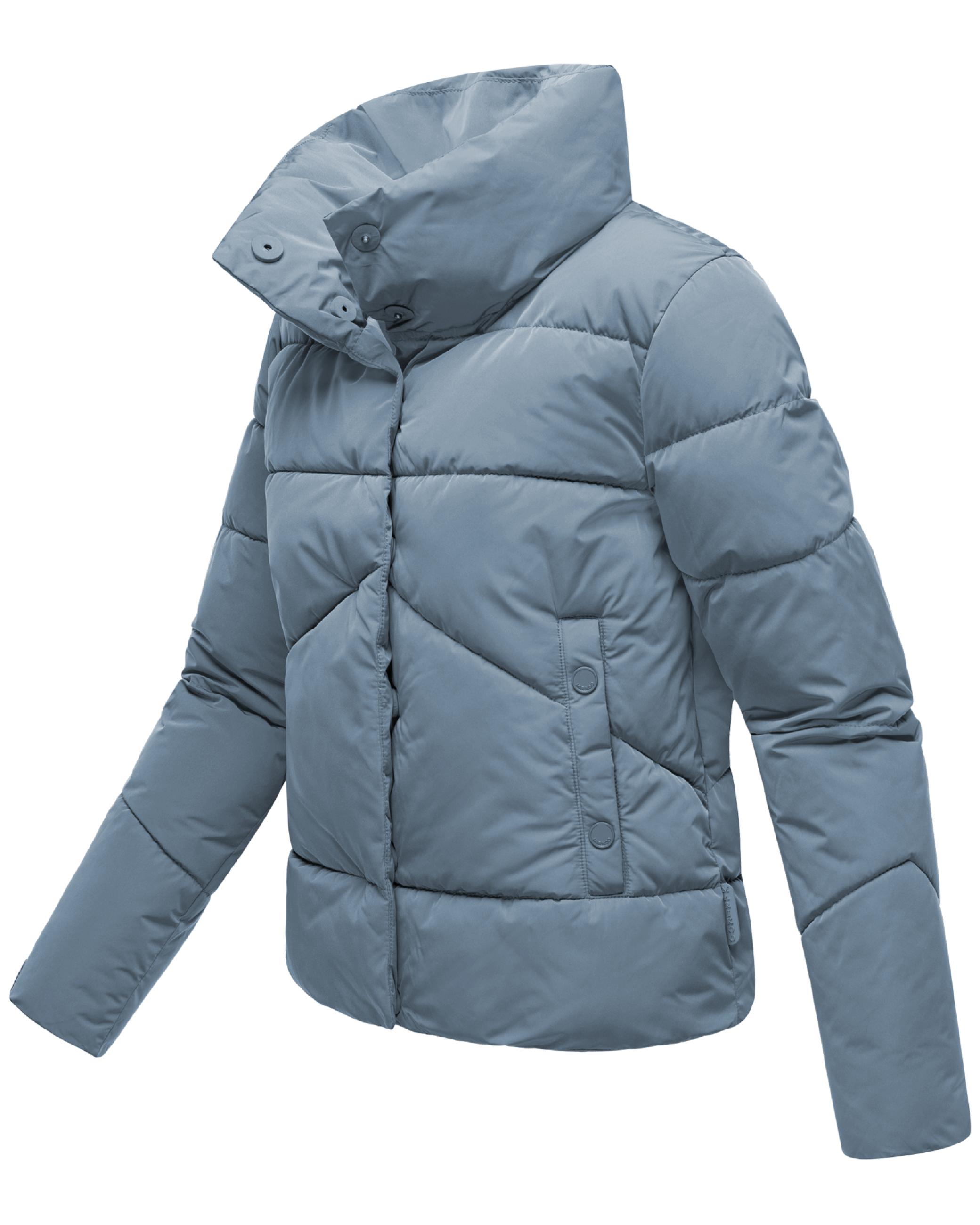 Warme Winterjacke mit hohem Kragen "Jalliaa 16" Stormy Blue