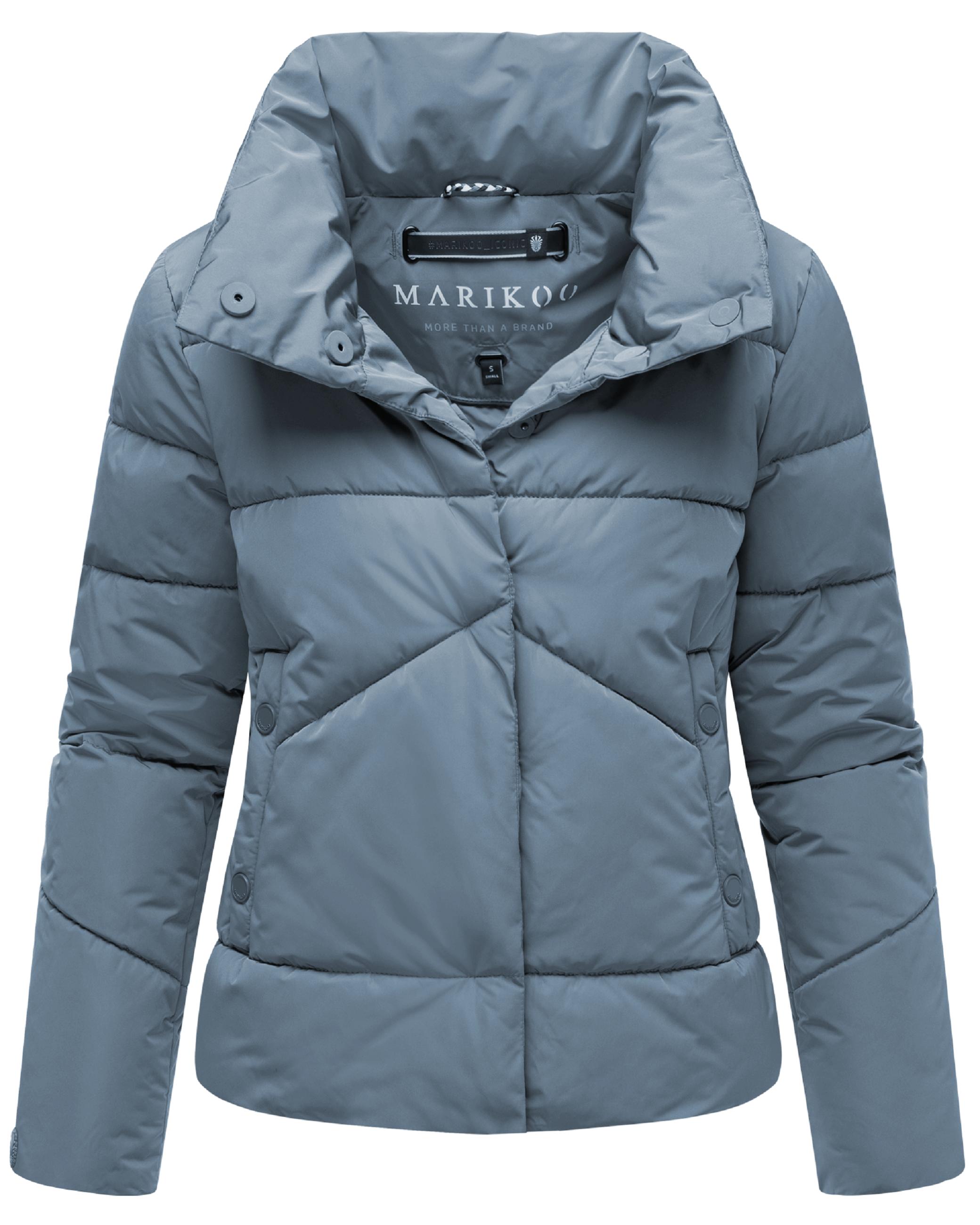 Warme Winterjacke mit hohem Kragen "Jalliaa 16" Stormy Blue
