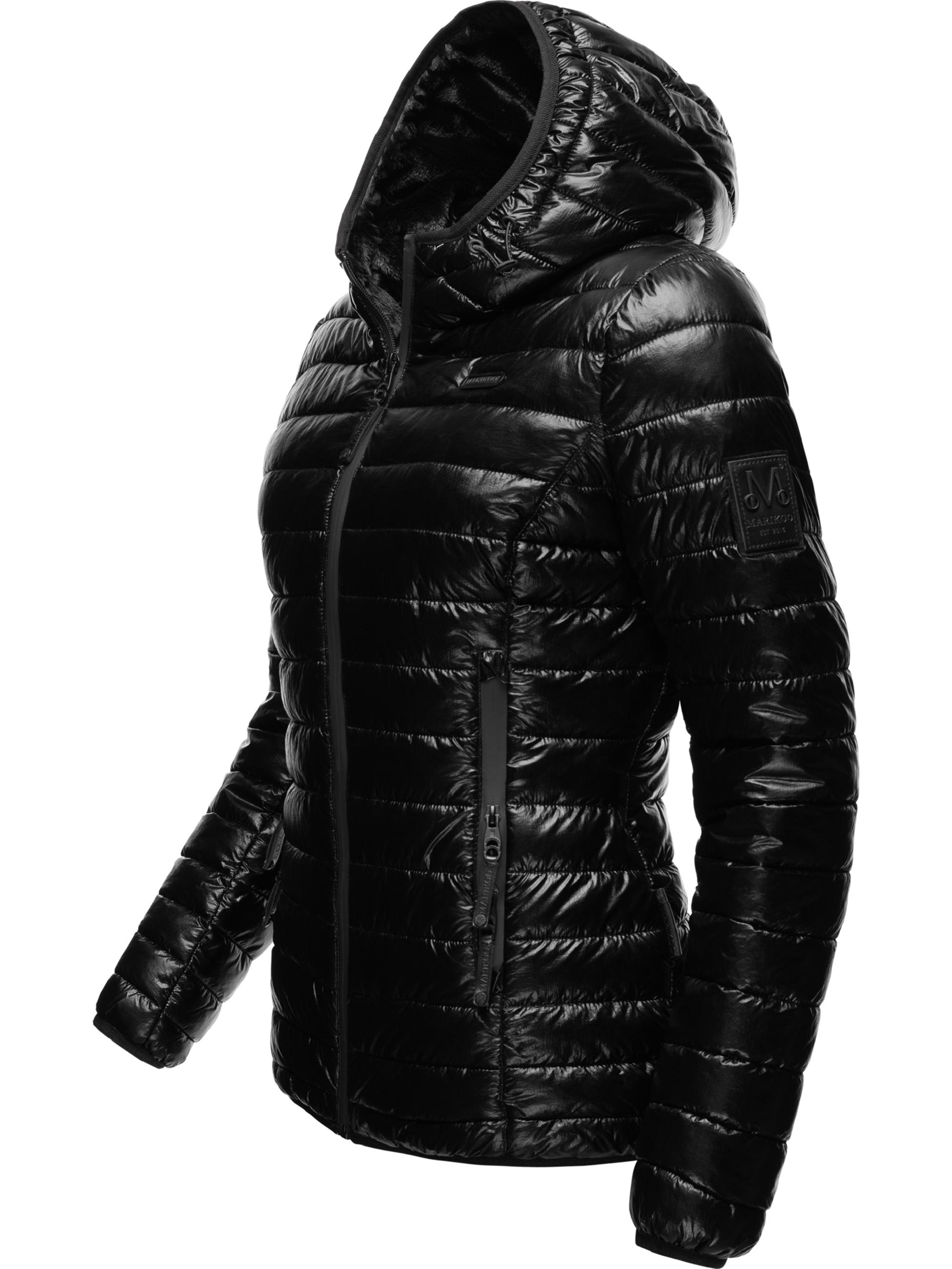 Winter Steppjacke mit Kapuze "Jaylaa" Black