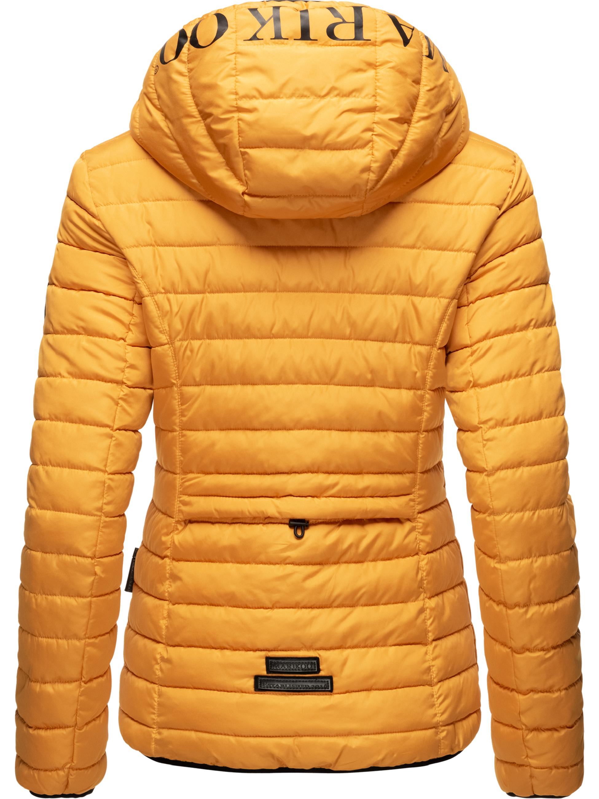 Winter Steppjacke mit Kapuze "Jaylaa" Yellow