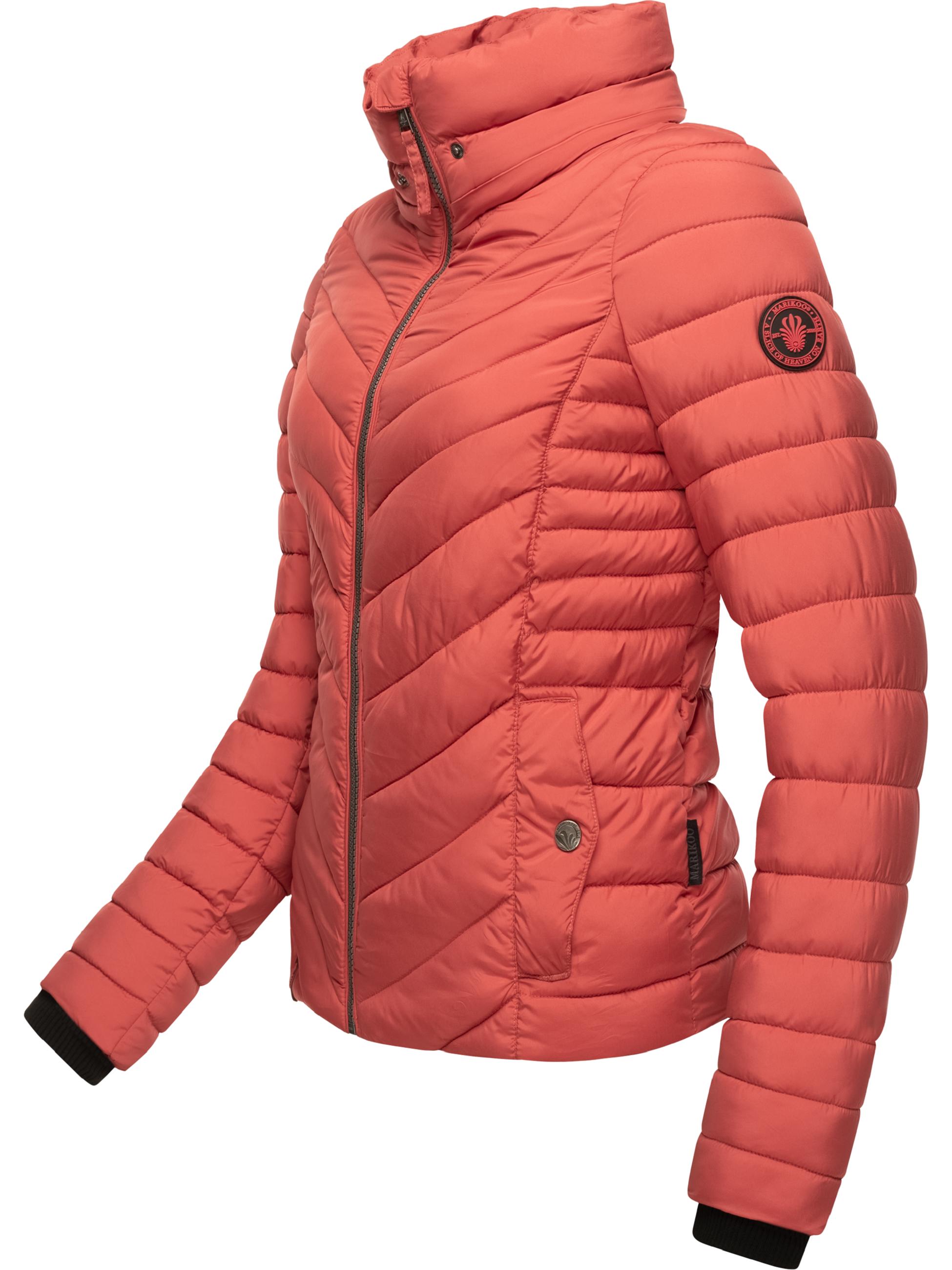 Steppjacke mit abnehmbarer Kapuze "Kagomee" Rouge