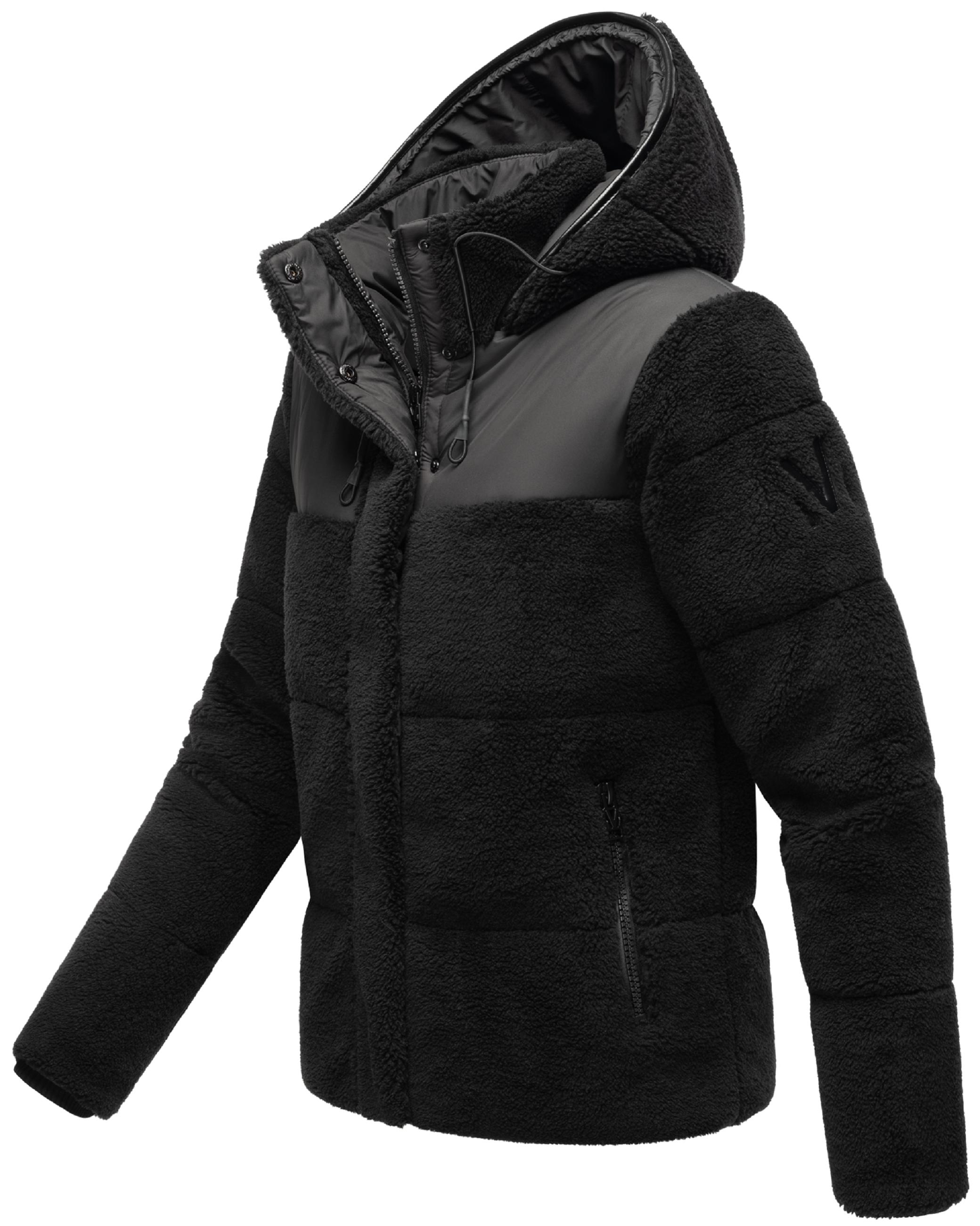 Plüschjacke "Kaguraa 16" Black