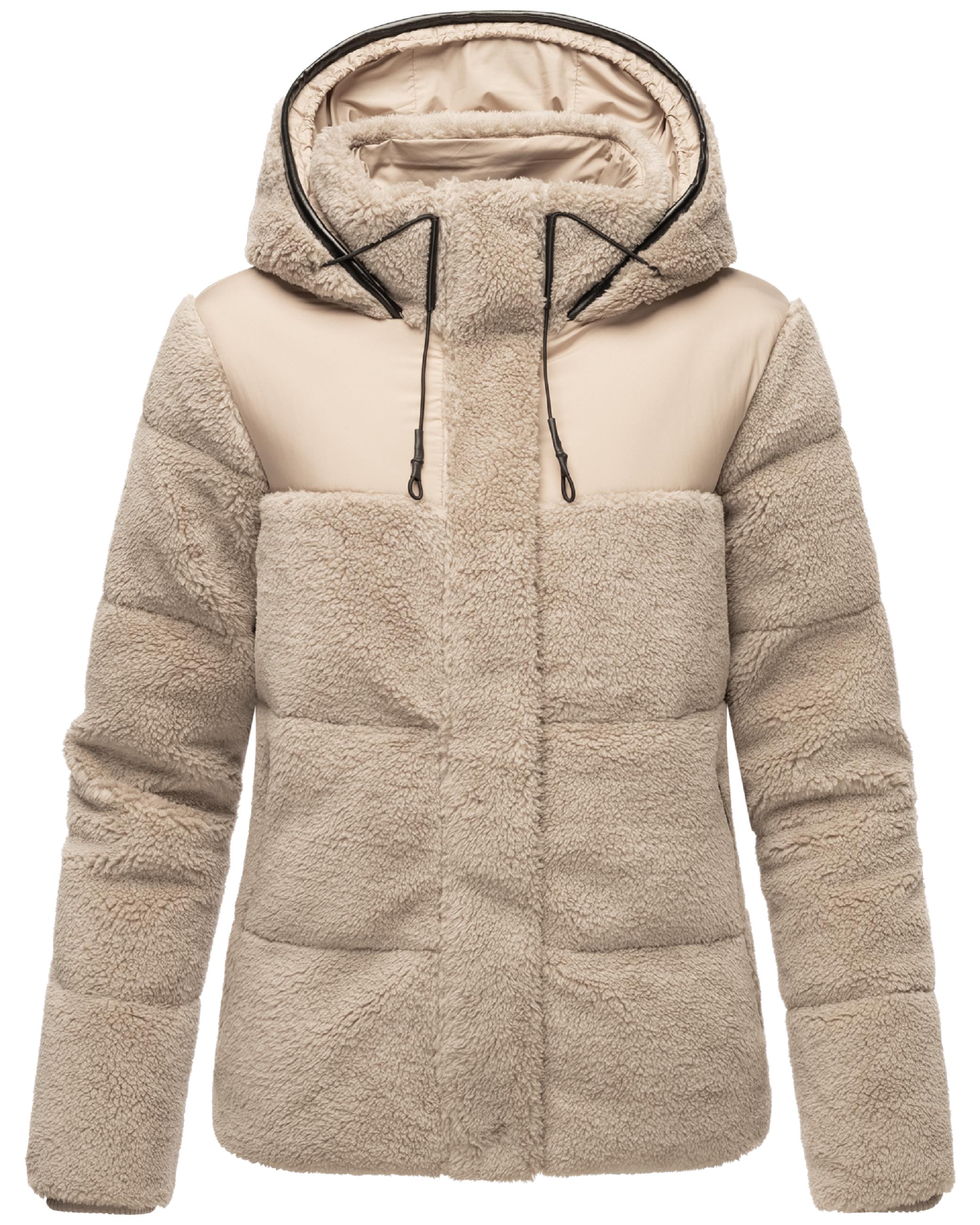 Plüschjacke "Kaguraa 16" Light Taupe