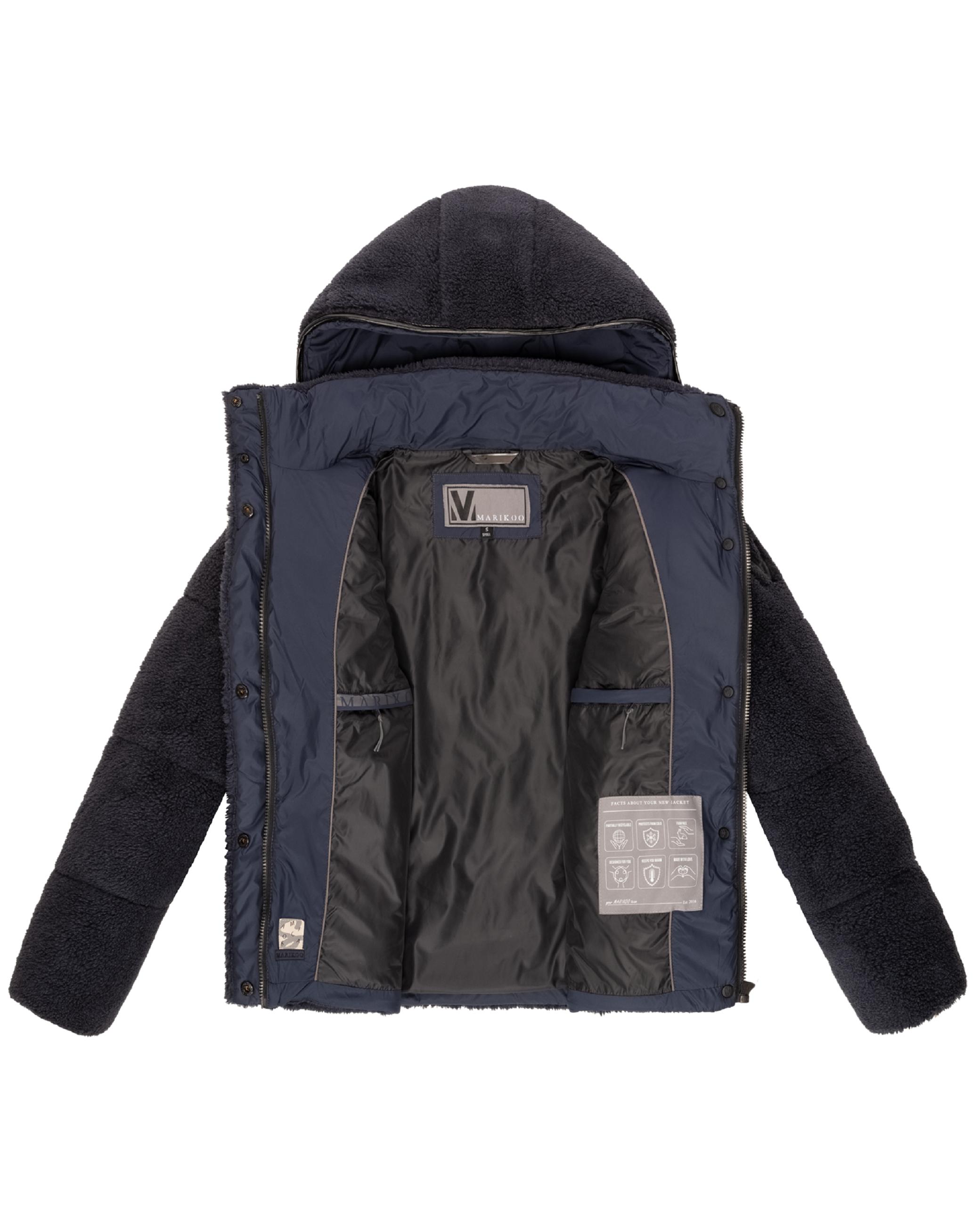 Plüschjacke "Kaguraa 16" Navy