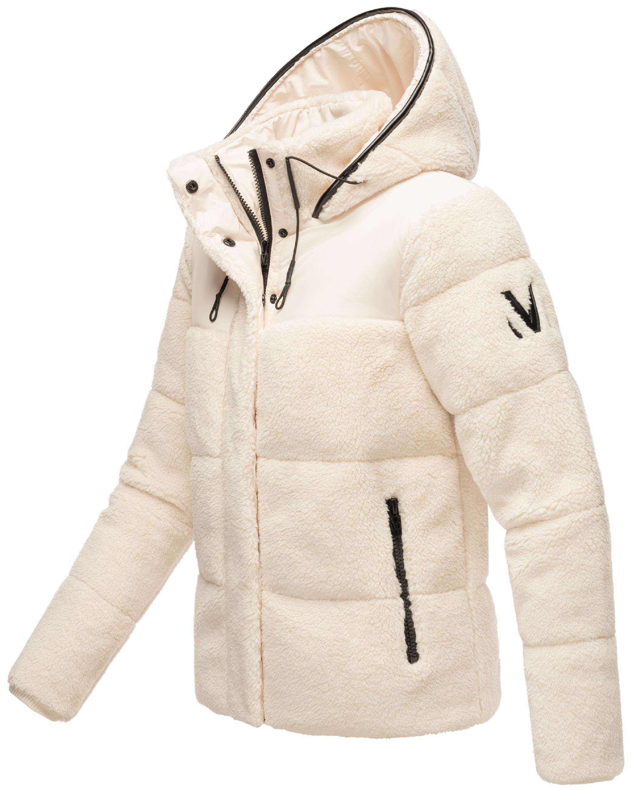 Plüschjacke "Kaguraa 16" Off White