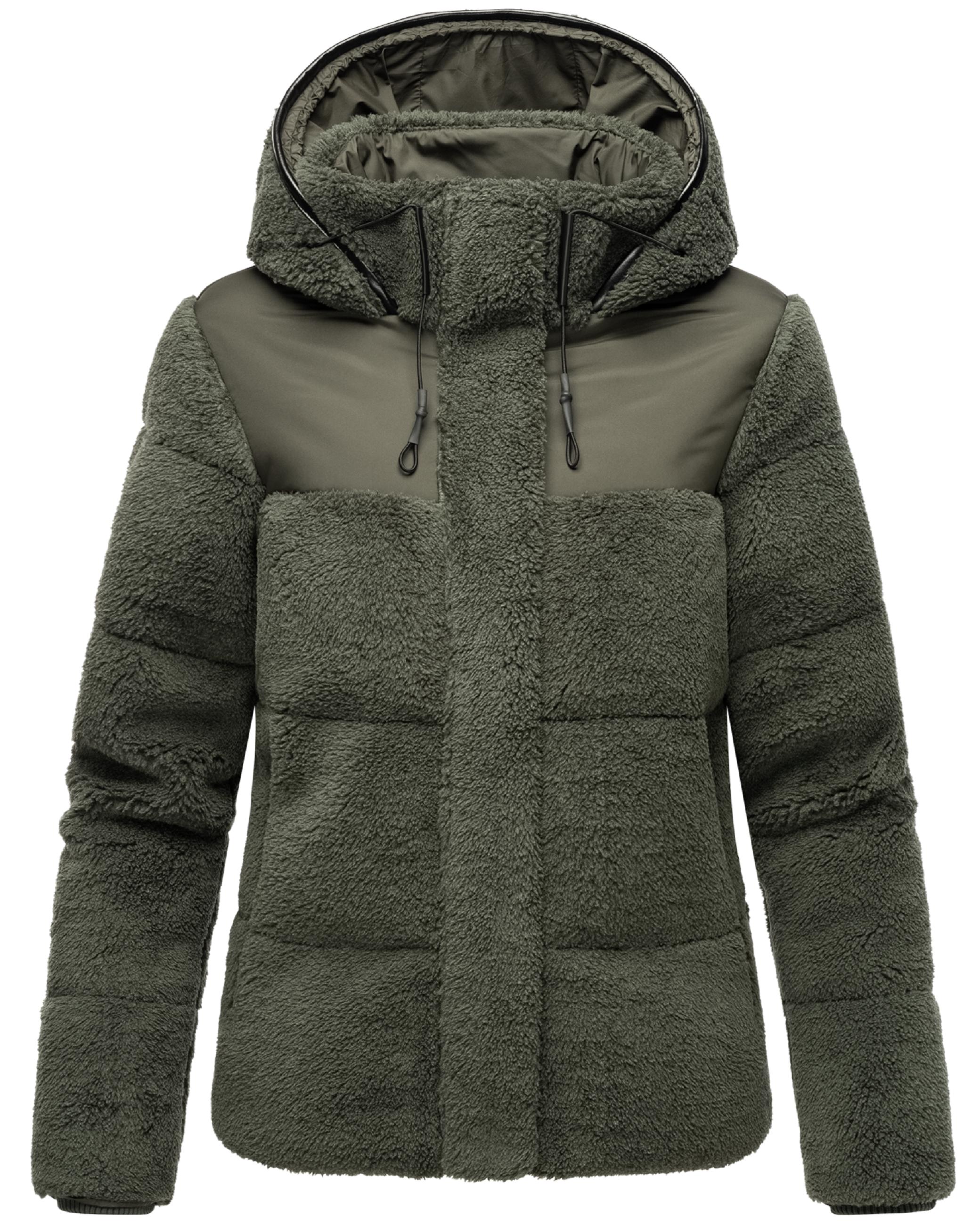 Plüschjacke "Kaguraa 16" Olive