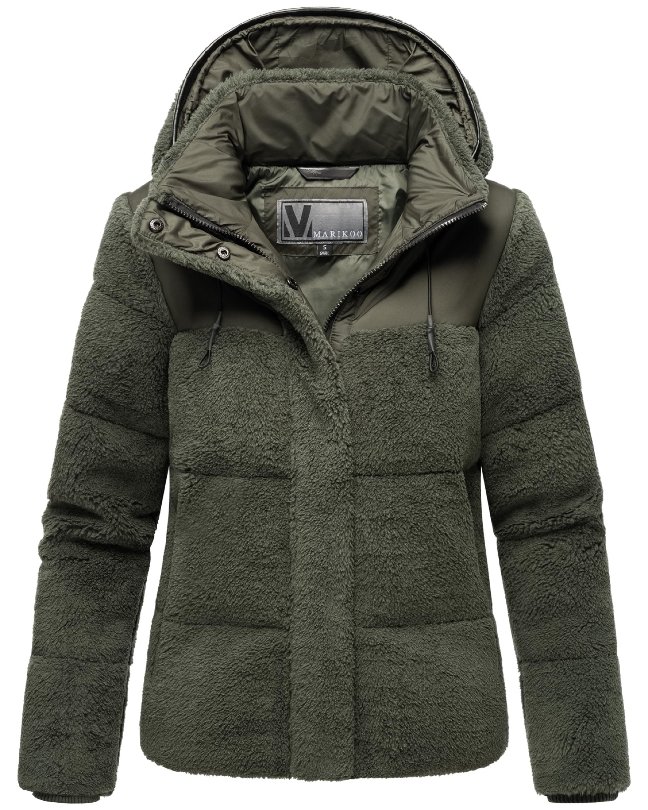 Plüschjacke "Kaguraa 16" Olive