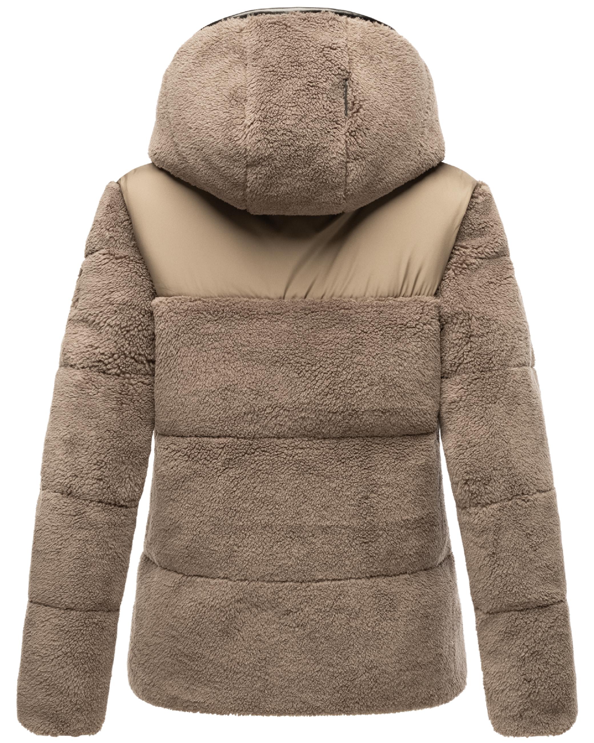 Plüschjacke "Kaguraa 16" Stone Brown