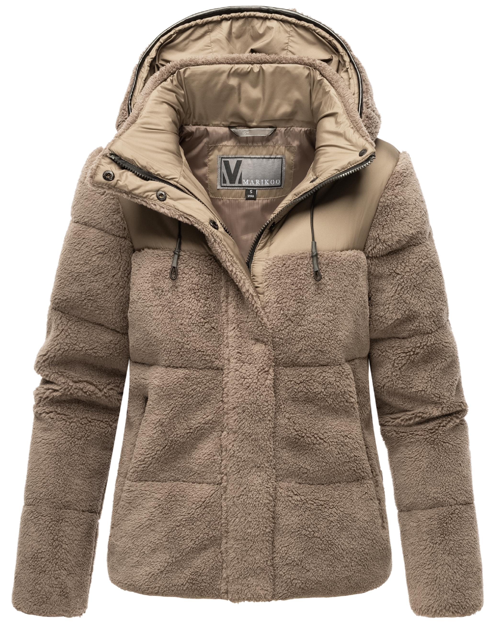 Plüschjacke "Kaguraa 16" Stone Brown