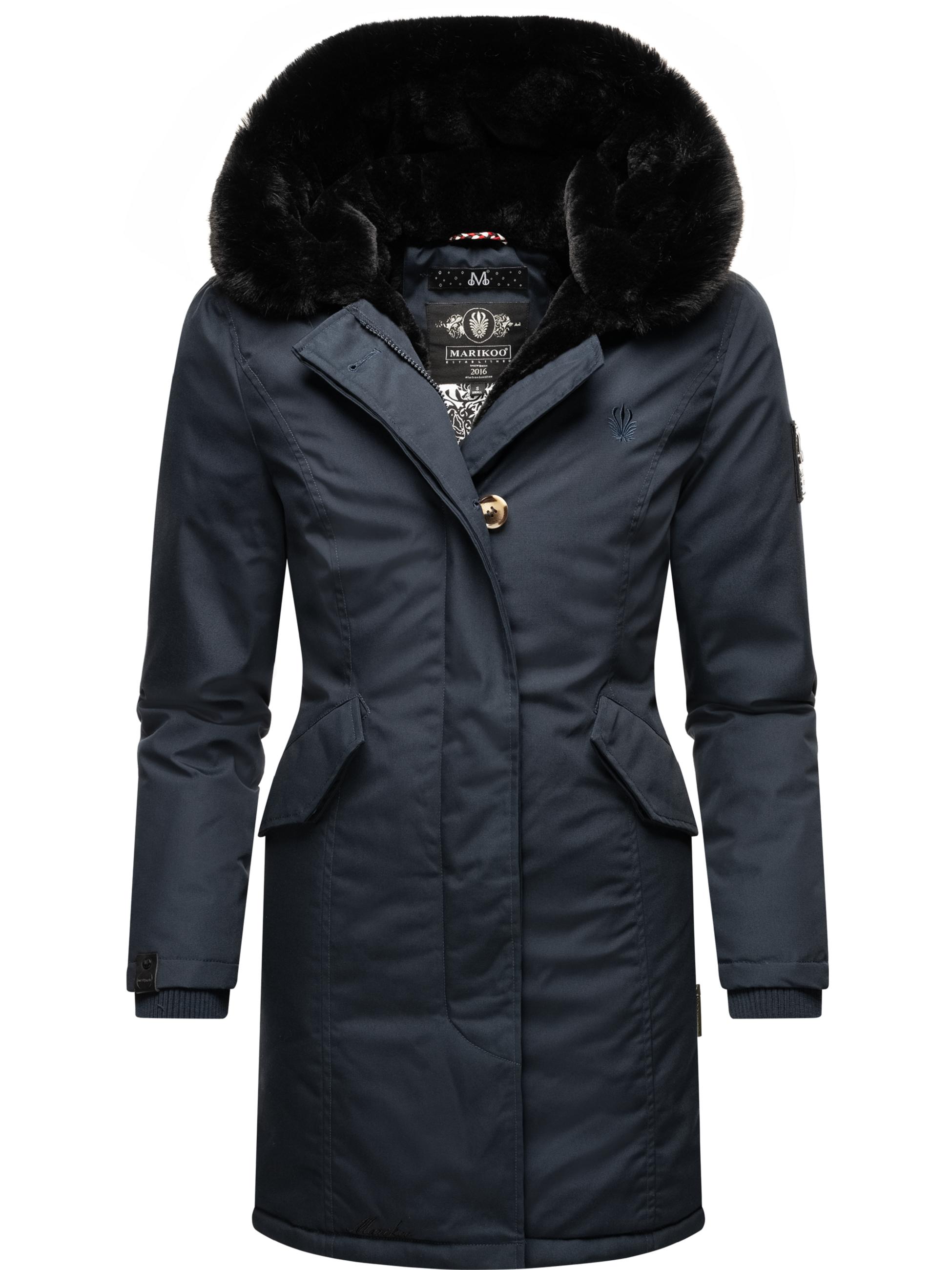 Winterparka mit Kapuze "Karambaa" Blue