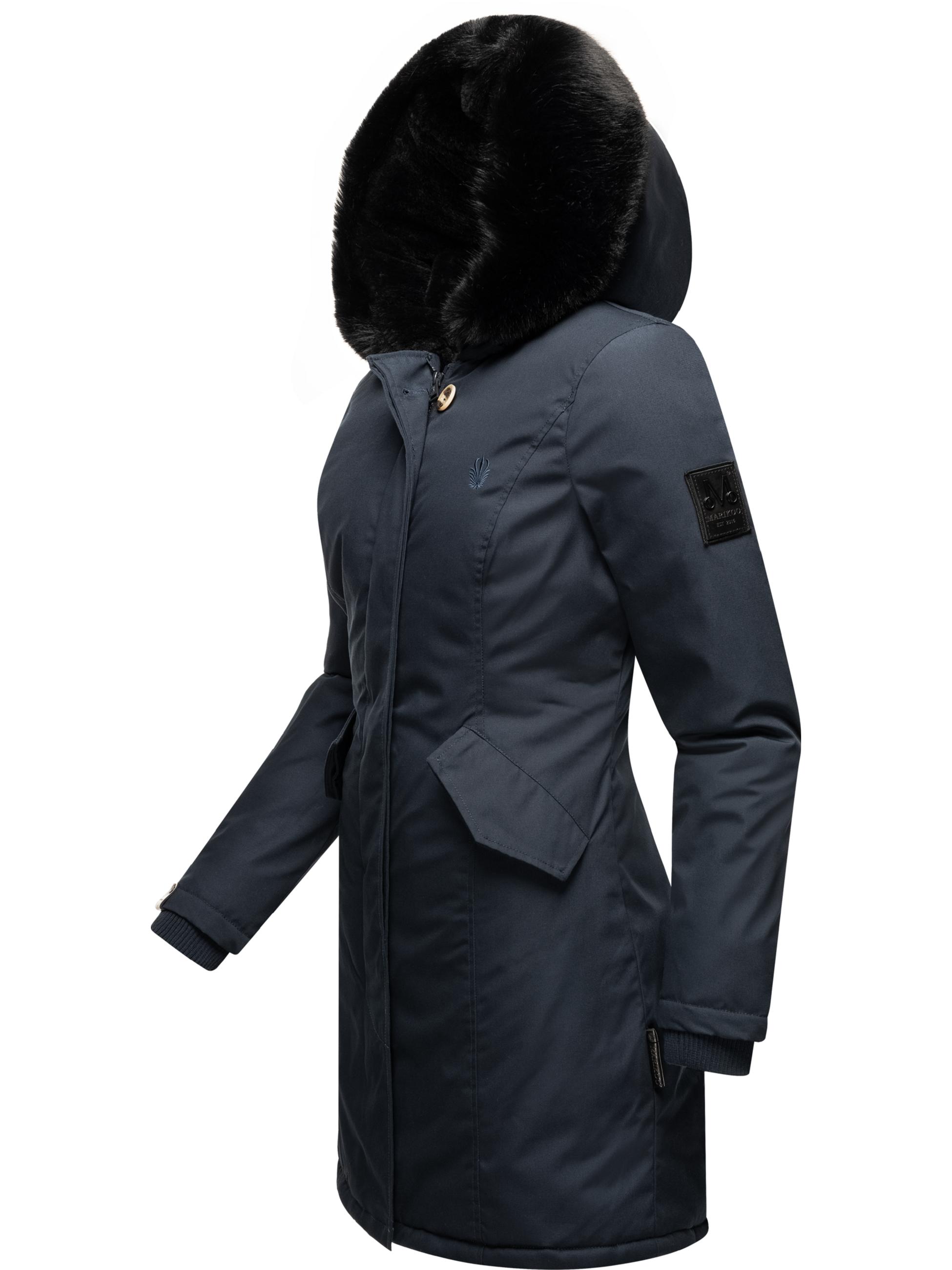 Winterparka mit Kapuze "Karambaa" Blue