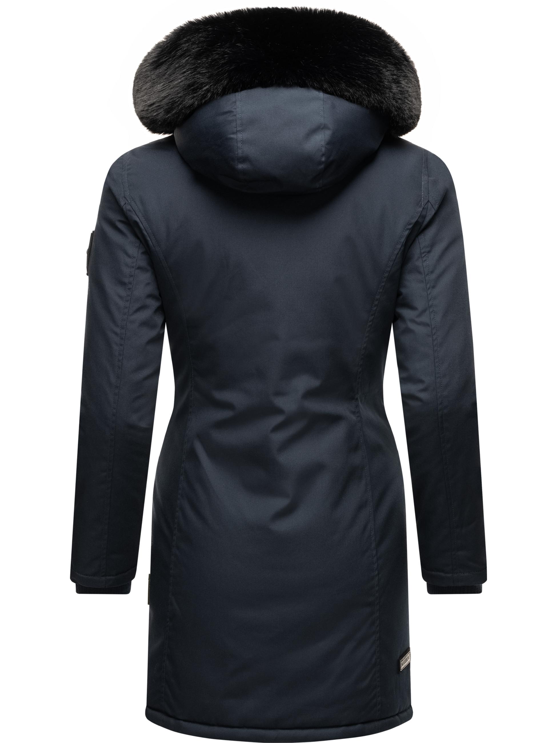 Winterparka mit Kapuze "Karambaa" Blue