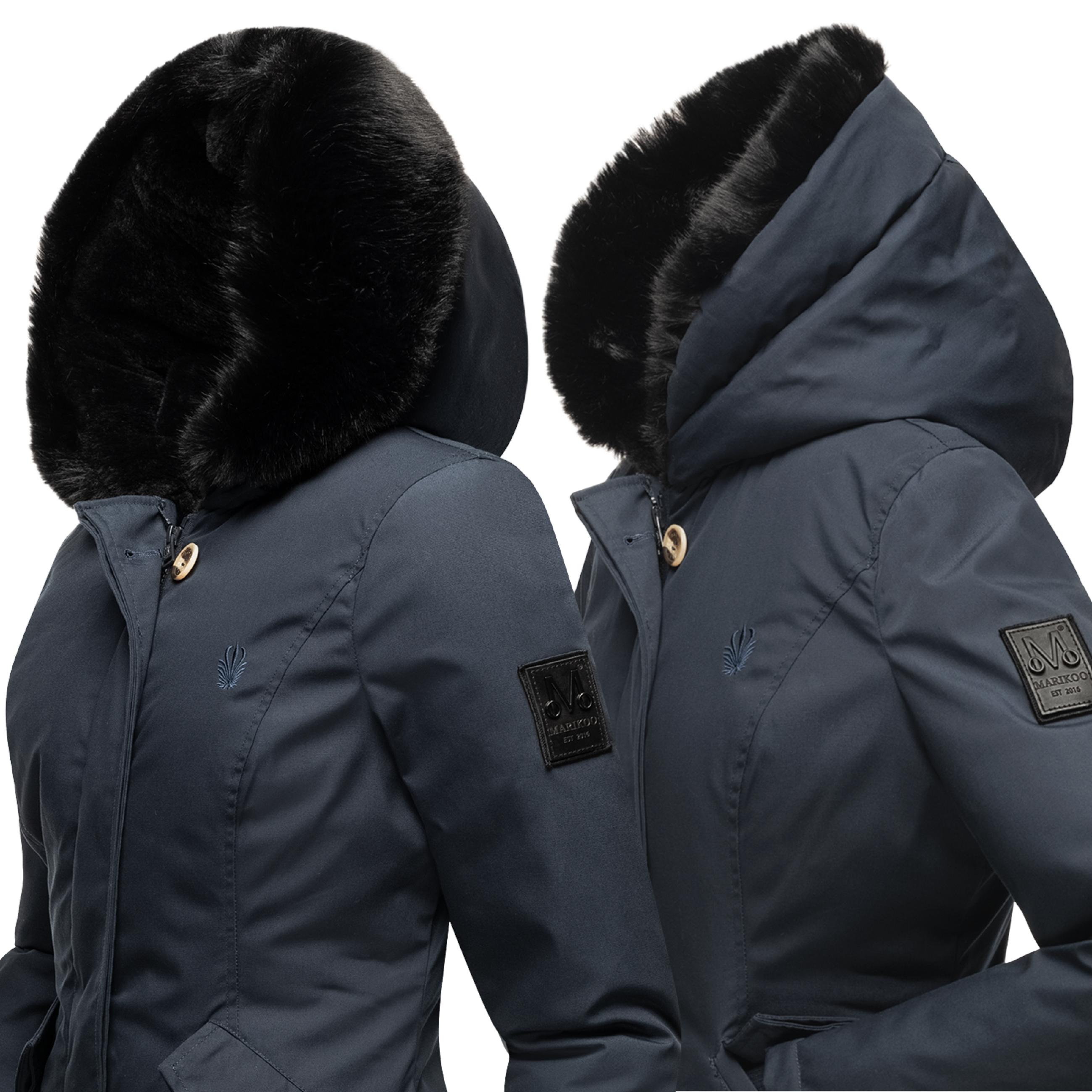 Winterparka mit Kapuze "Karambaa" Blue